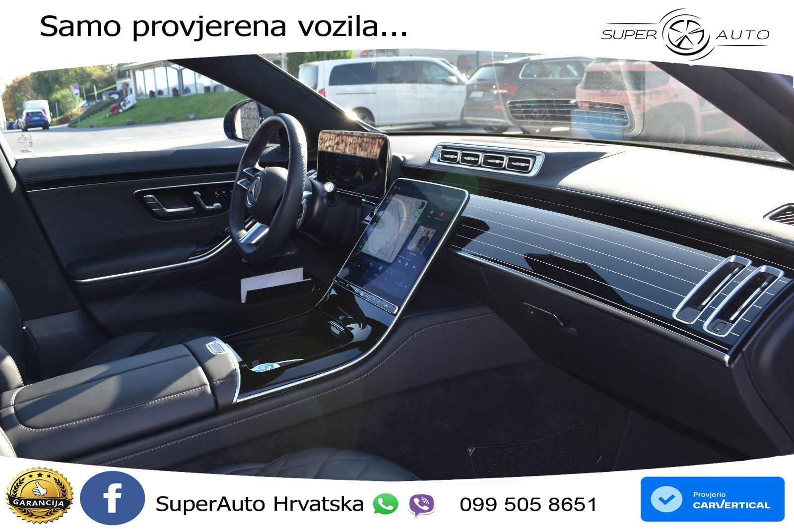 Mercedes S 500 (449 KS) EQ Boost 4MATIC 9G-TRONIC Manufaktur ZRAČNI+ACC+GR SJED+360+PANO