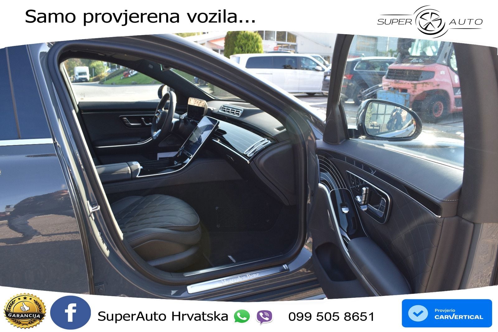 Mercedes S 500 (449 KS) EQ Boost 4MATIC 9G-TRONIC Manufaktur ZRAČNI+ACC+GR SJED+360+PANO