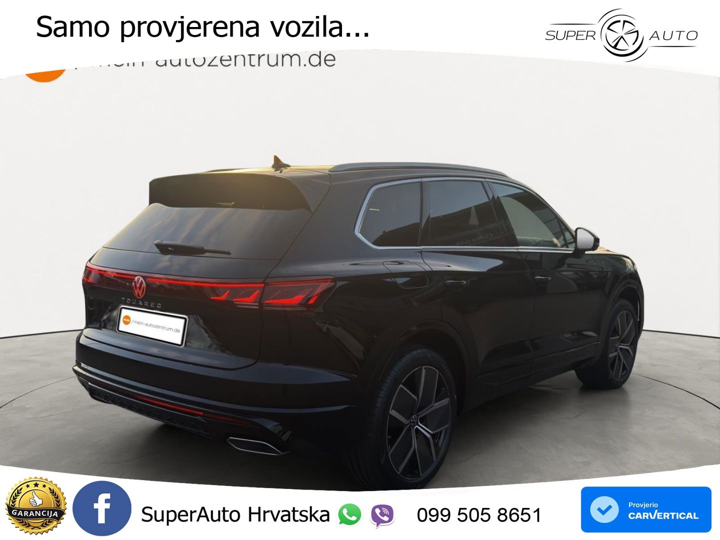 Volkswagen Touareg 3.0 V6 TDI (286 KS) 4MOTION Tiptronic ZRAČNI+ACC+4xGR SJED+KAM