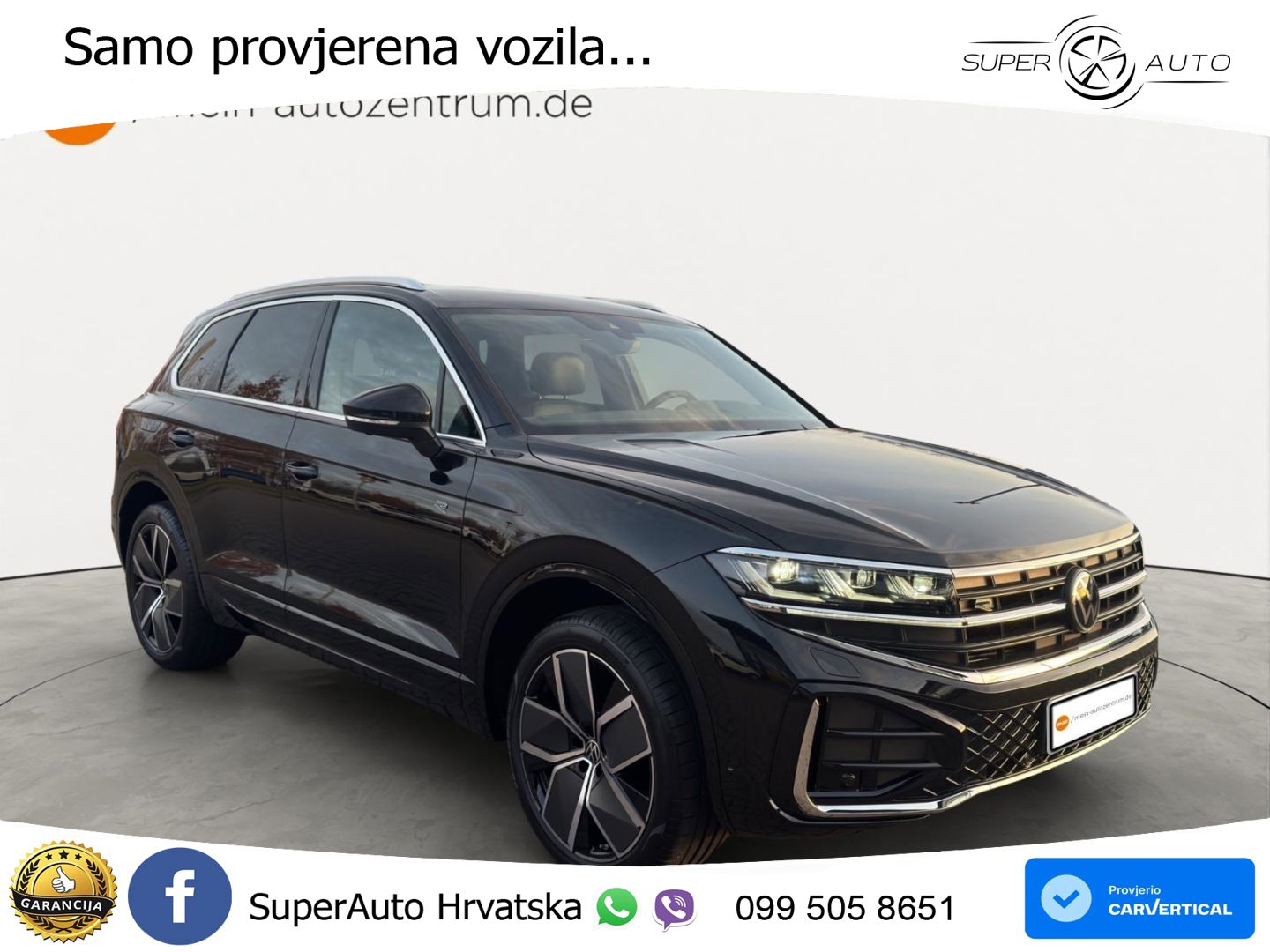 Volkswagen Touareg 3.0 V6 TDI (286 KS) 4MOTION Tiptronic ZRAČNI+ACC+4xGR SJED+KAM