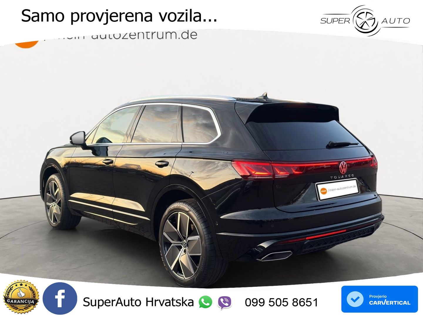 Volkswagen Touareg 3.0 V6 TDI (286 KS) 4MOTION Tiptronic ZRAČNI+ACC+4xGR SJED+KAM