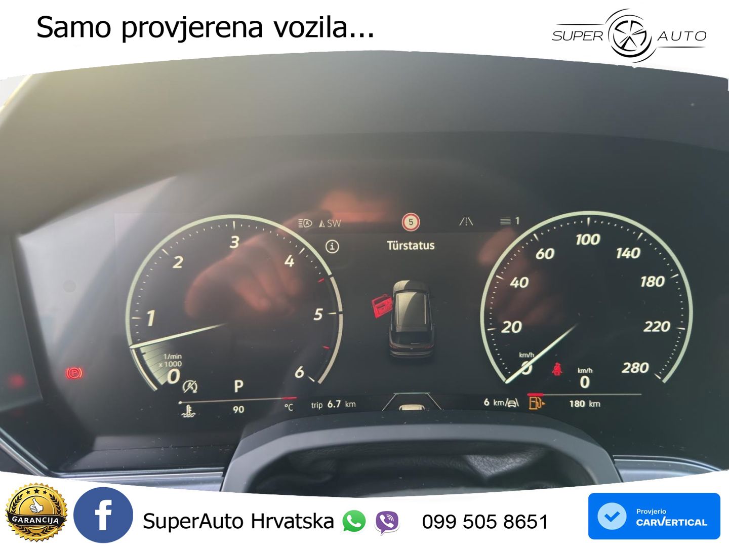 Volkswagen Touareg 3.0 V6 TDI (286 KS) 4MOTION Tiptronic ZRAČNI+ACC+4xGR SJED+KAM