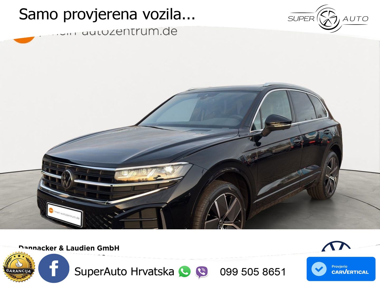 Volkswagen Touareg 3.0 V6 TDI (286 KS) 4MOTION Tiptronic ZRAČNI+ACC+4xGR SJED+KAM