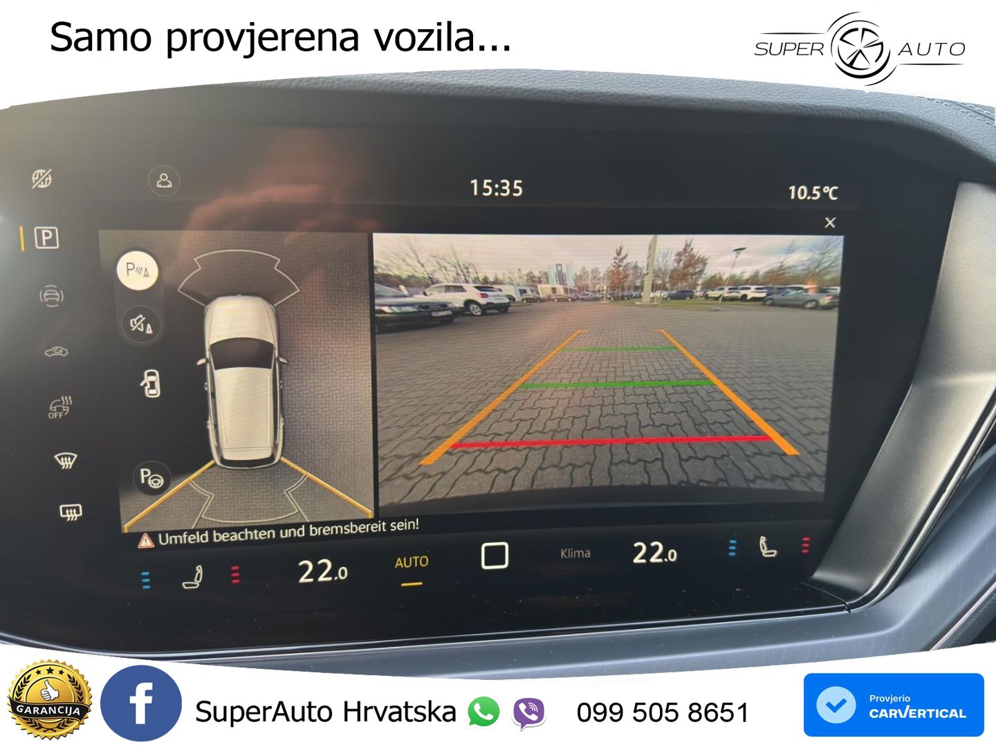 Volkswagen Touareg 3.0 V6 TDI (286 KS) 4MOTION Tiptronic ZRAČNI+ACC+4xGR SJED+KAM