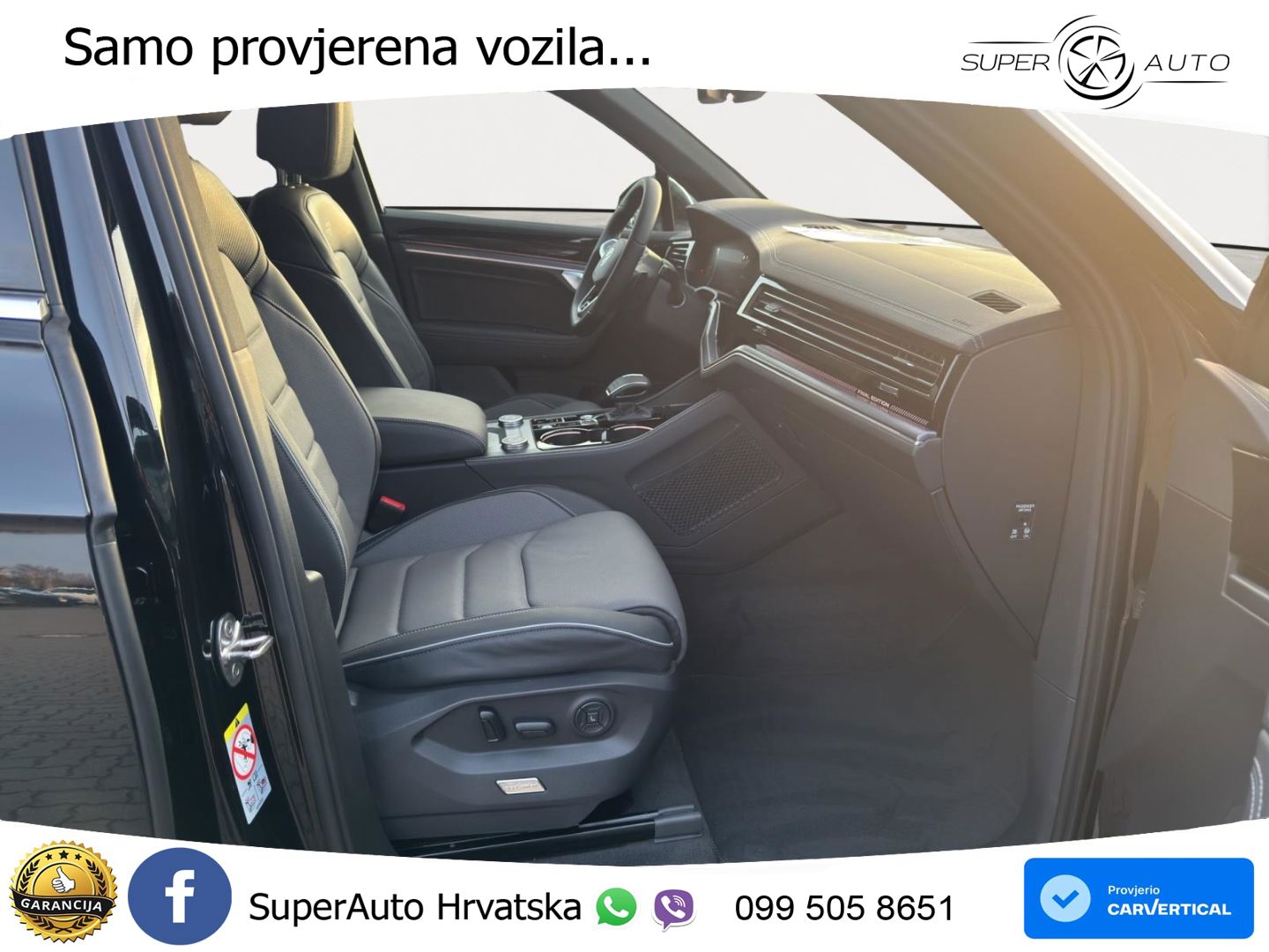Volkswagen Touareg 3.0 V6 TDI (286 KS) 4MOTION Tiptronic ZRAČNI+ACC+4xGR SJED+KAM