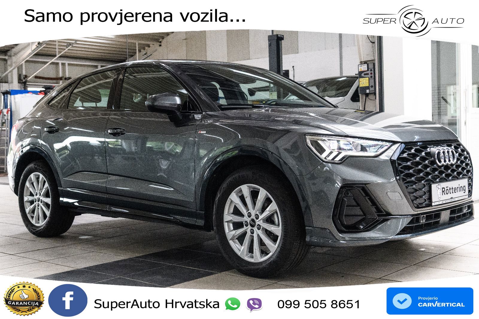 Audi Q3 II Sportback 35 TFSI (150 KS) S tronic S line LED+GR SJED+ACC
