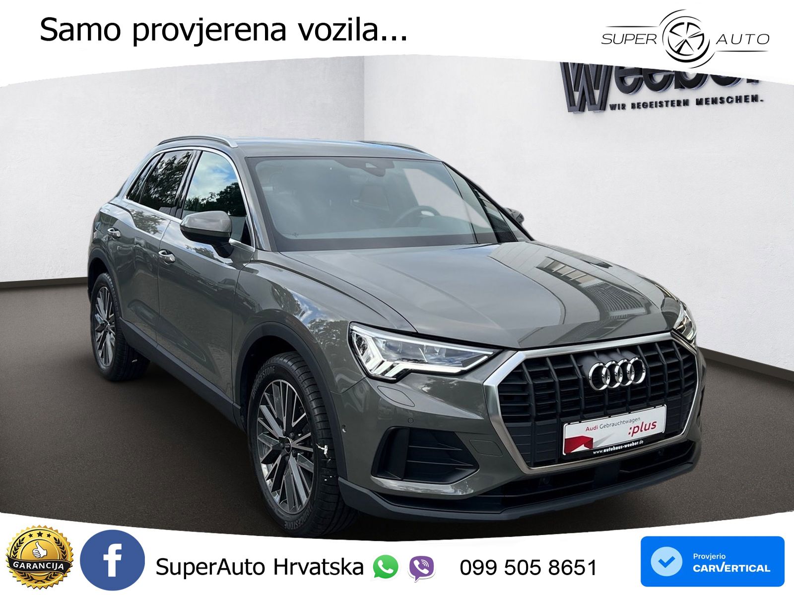 Audi Q3 1.5 TFSI (150 KS) S tronic LED+GR SJED+ACC