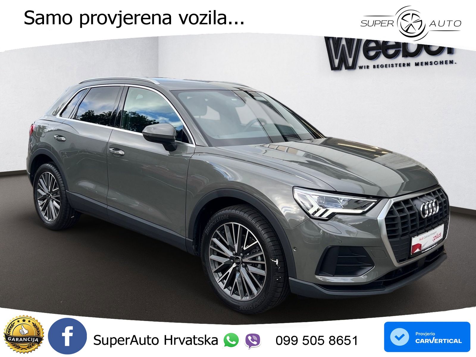 Audi Q3 1.5 TFSI (150 KS) S tronic LED+GR SJED+ACC