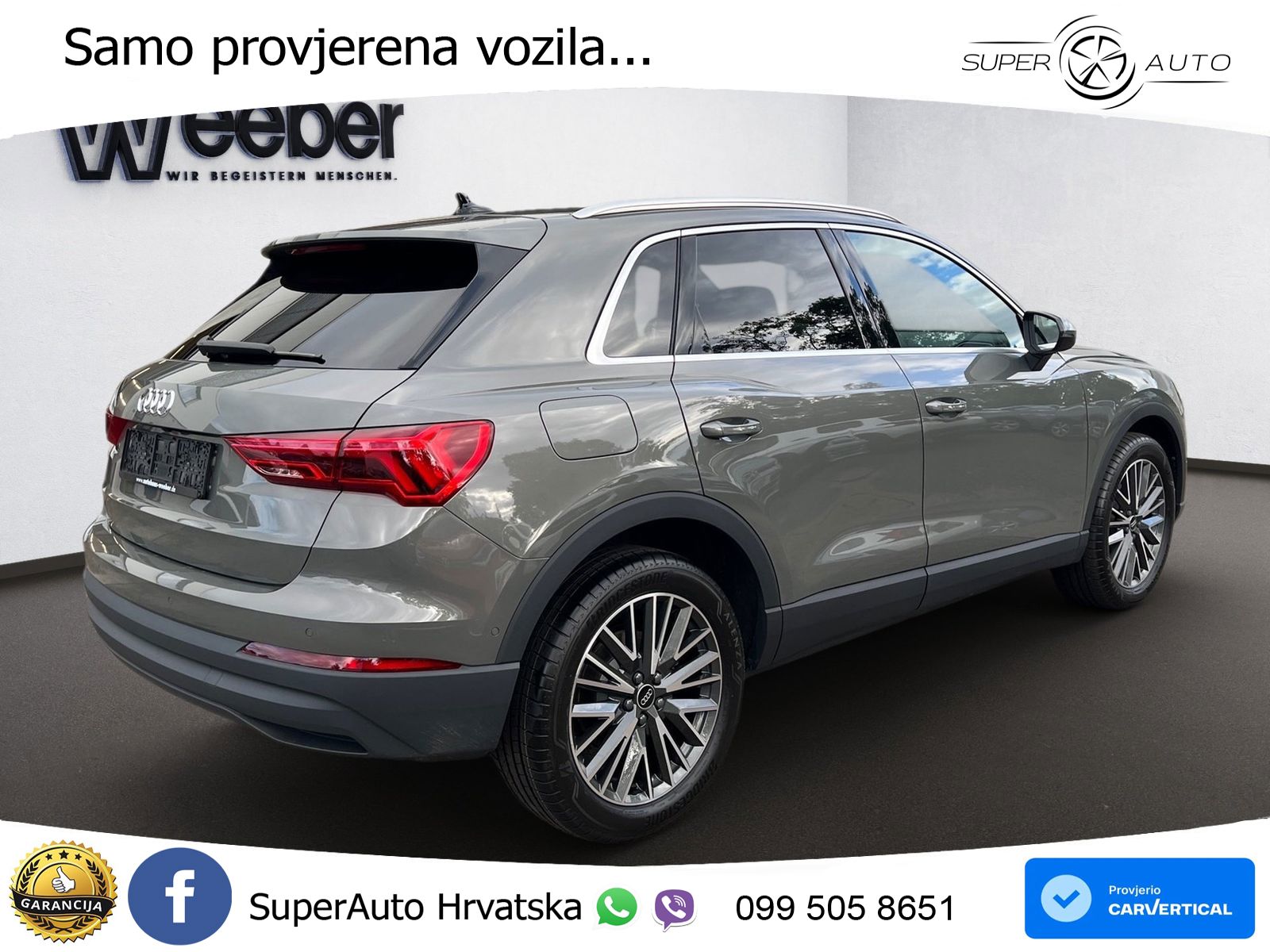 Audi Q3 1.5 TFSI (150 KS) S tronic LED+GR SJED+ACC