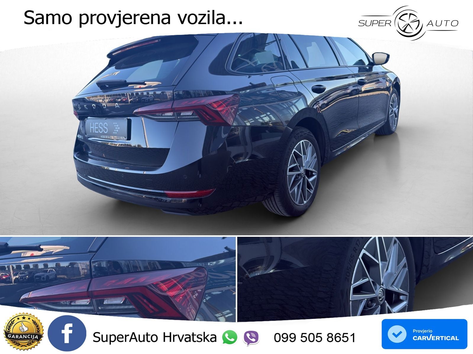 Škoda Octavia Combi 2.0 TDI (150 KS) DSG LED+GR SJED+ACC