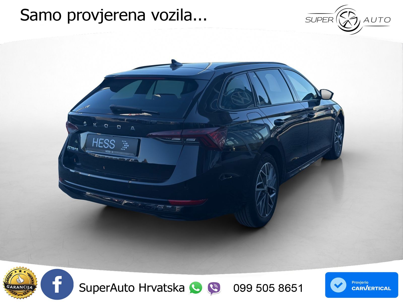 Škoda Octavia Combi 2.0 TDI (150 KS) DSG LED+GR SJED+ACC