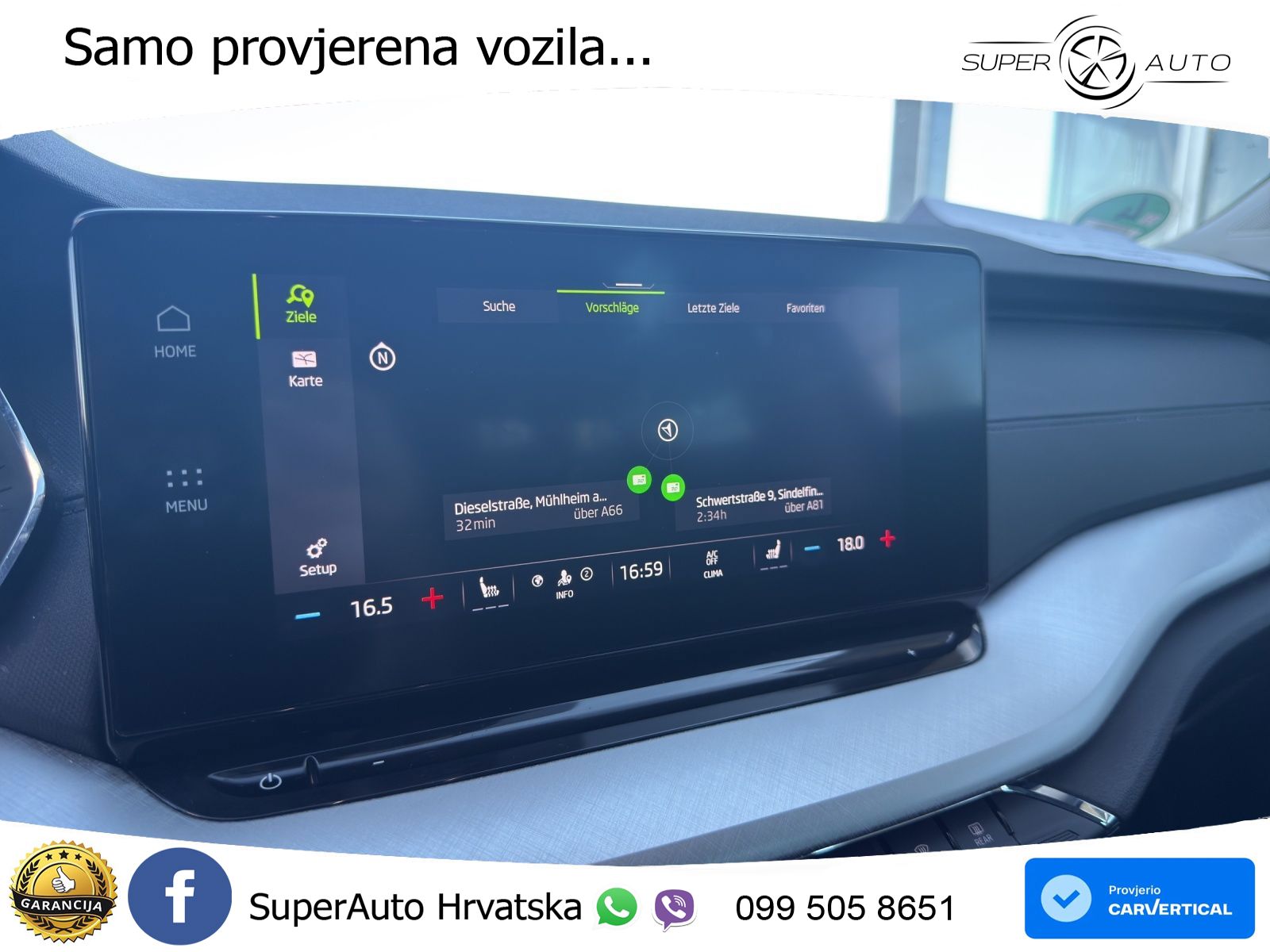 Škoda Octavia Combi 2.0 TDI (150 KS) DSG LED+GR SJED+ACC