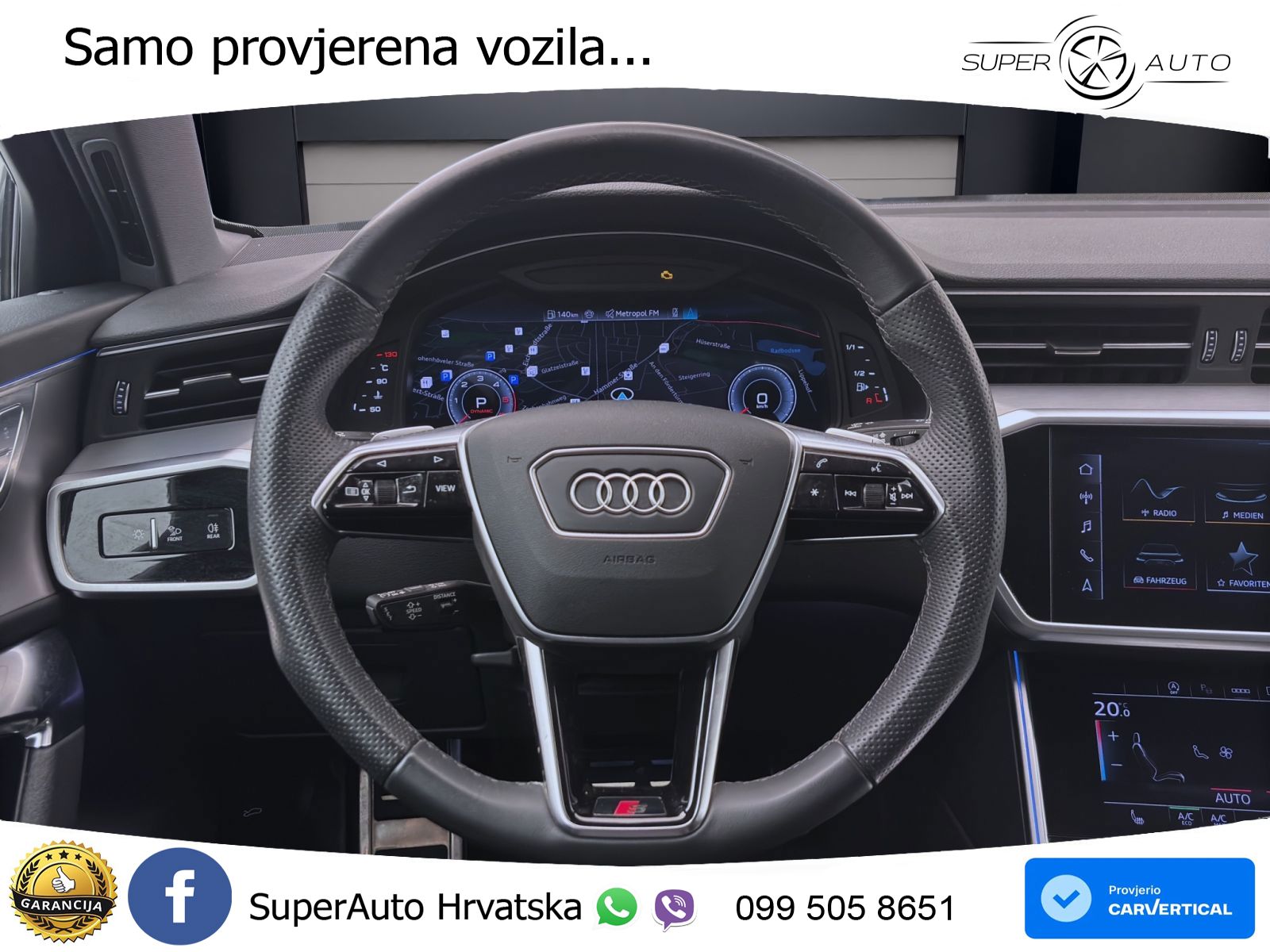 Audi A6 40 TDI (204 KS) quattro ultra S tronic S line MATRIX+GR SJED+KAM