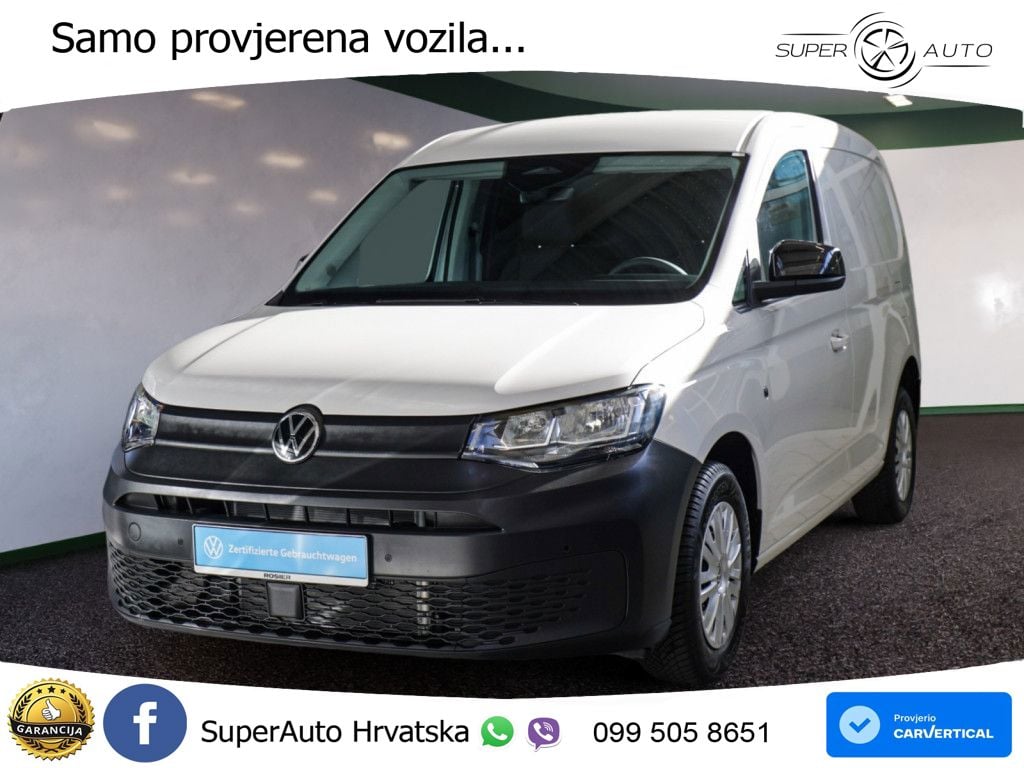 Volkswagen Caddy Cargo 2,0 TDI KR 6-Gang KAMERA SPURH. SHZ 102 KS