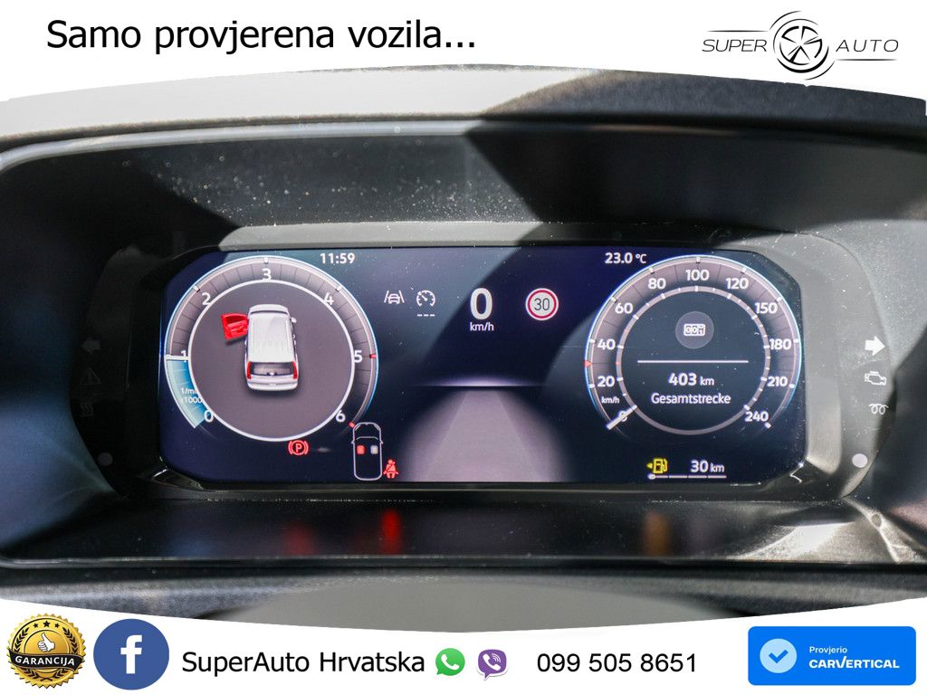 Volkswagen Caddy Cargo 2,0 TDI KR 6-Gang KAMERA SPURH. SHZ 102 KS