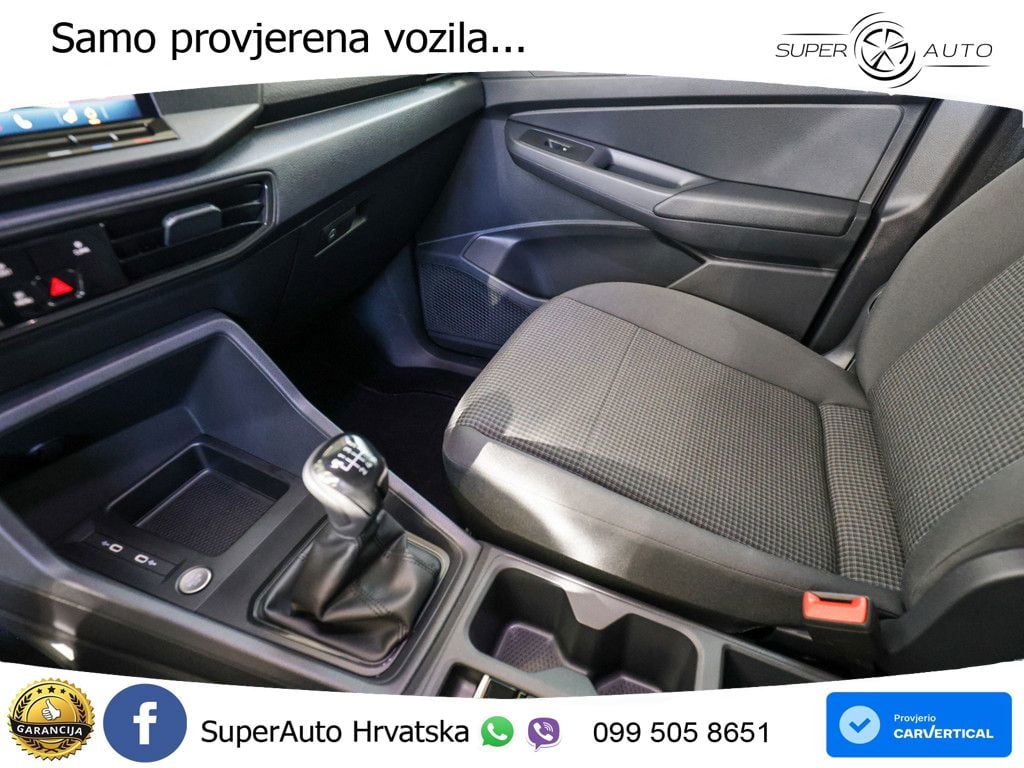 Volkswagen Caddy Cargo 2,0 TDI KR 6-Gang KAMERA SPURH. SHZ 102 KS