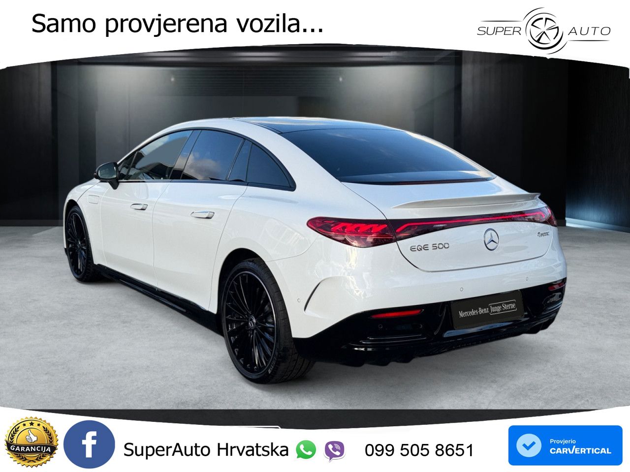 Mercedes EQE 500 100 kWh (449 KS) 4MATIC AMG ACC+HEAD+GR SJED+360+PANO