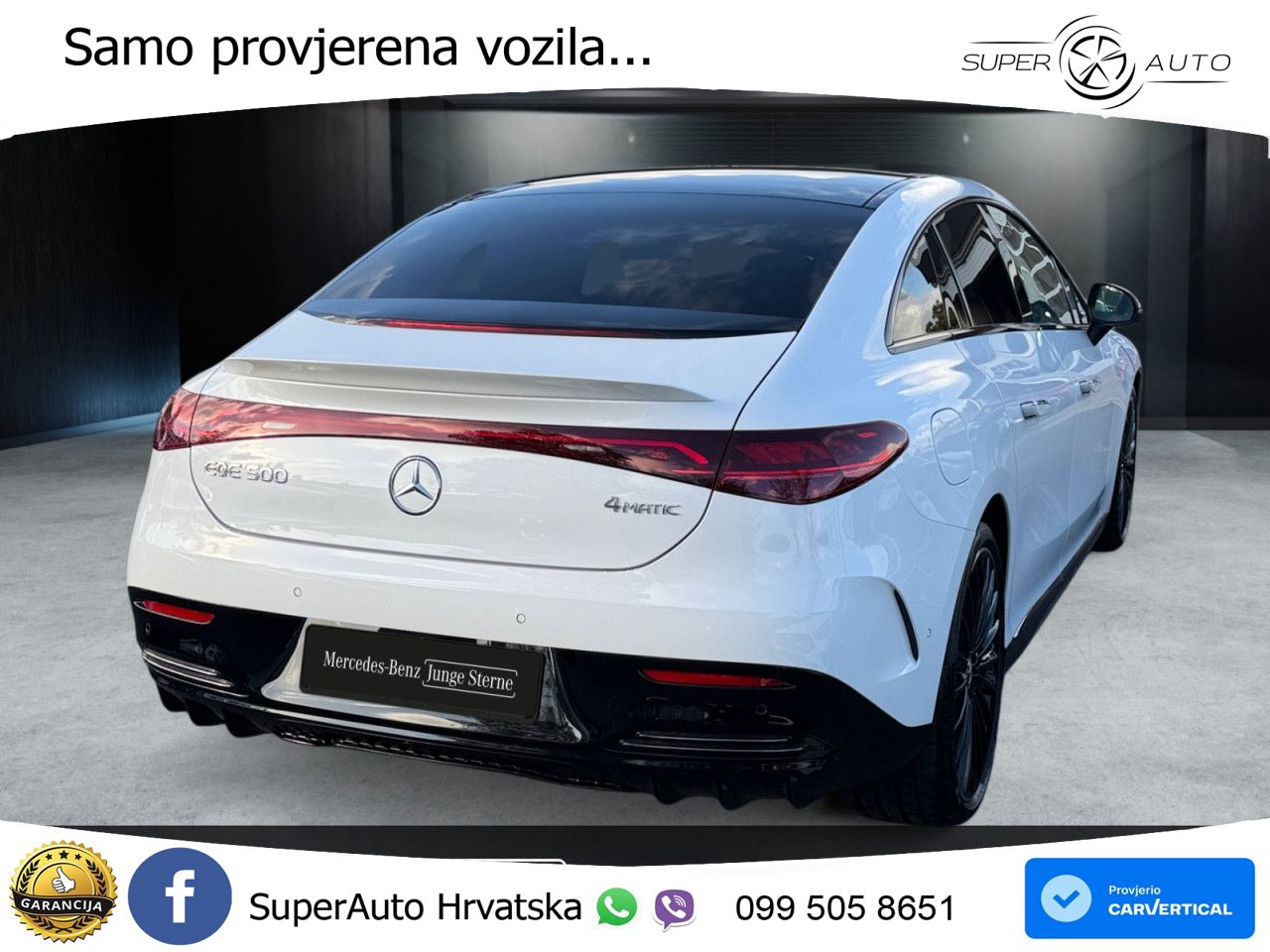 Mercedes EQE 500 100 kWh (449 KS) 4MATIC AMG ACC+HEAD+GR SJED+360+PANO