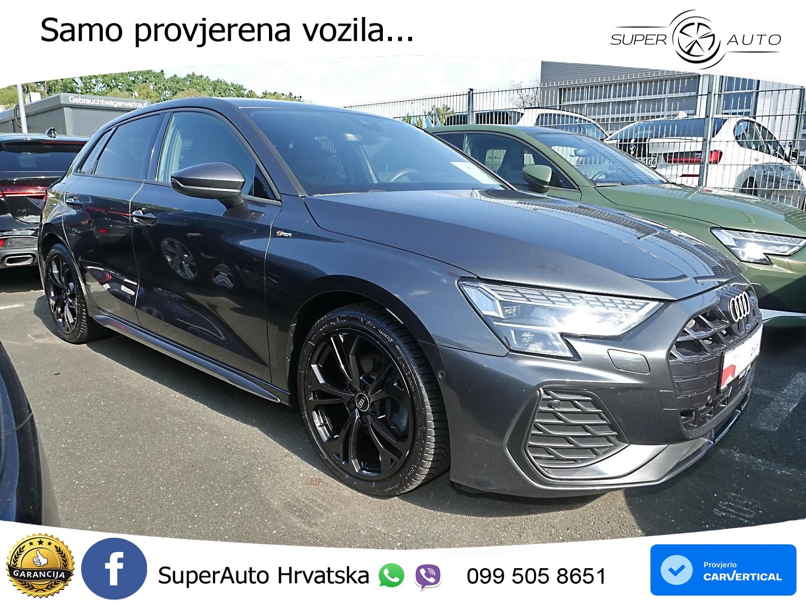 Audi A3 35 TFSI (150 KS) S tronic S line LED+GR SJED+ACC