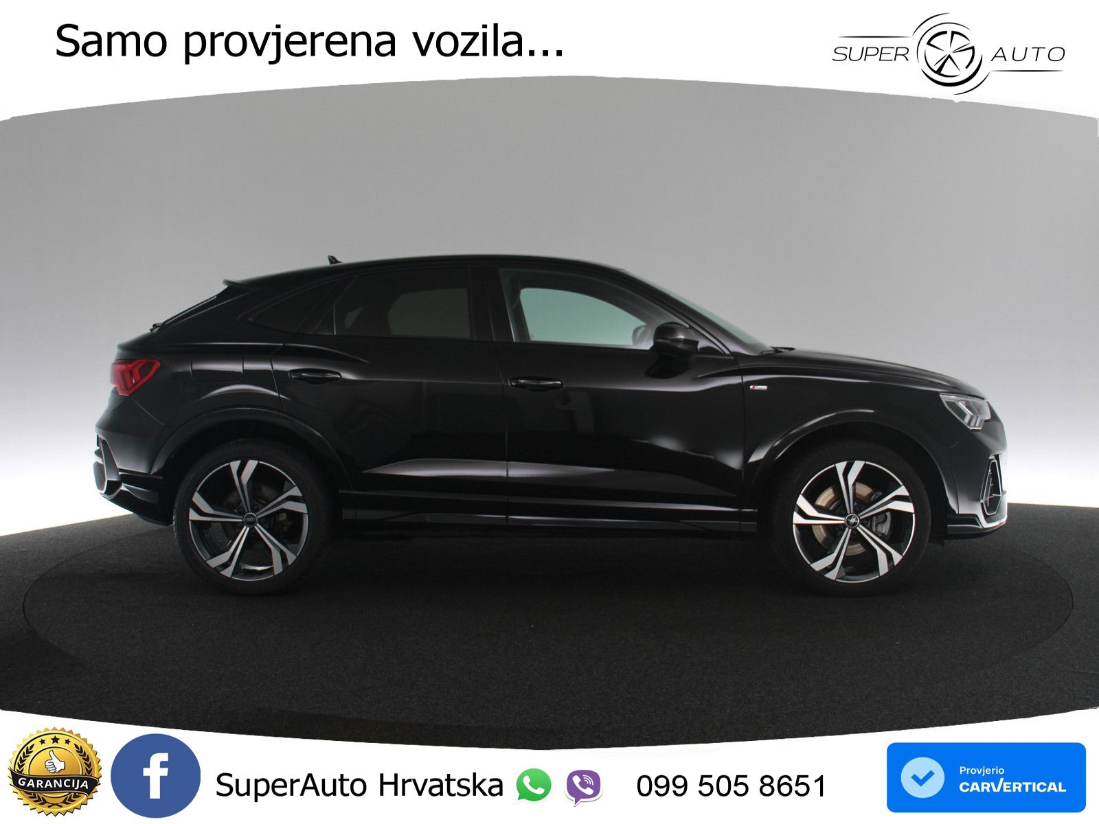 Audi Q3 Sportback 45 TFSIe (245 KS) S tronic S line LED+GR SJED+ACC