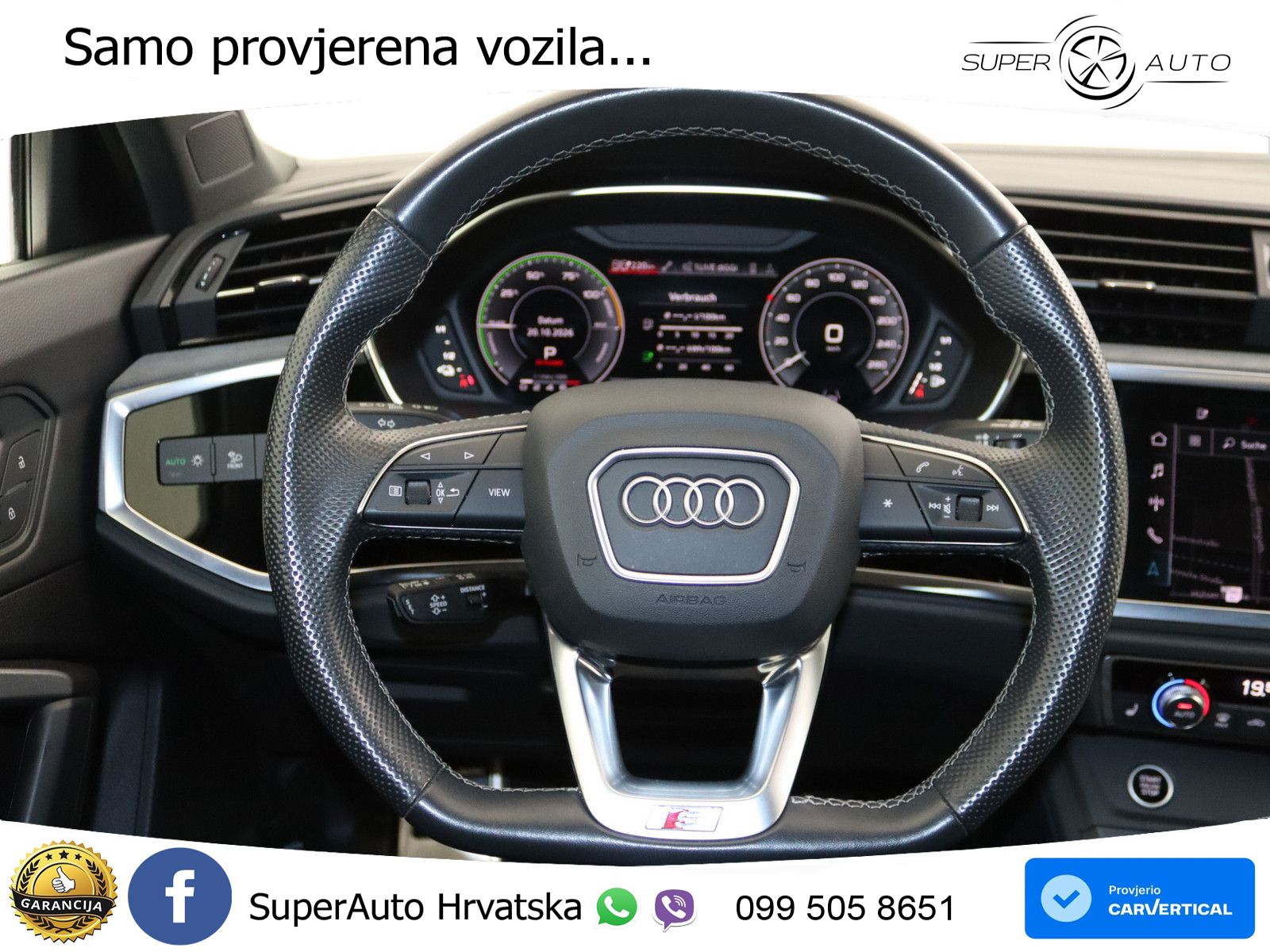 Audi Q3 Sportback 45 TFSIe (245 KS) S tronic S line LED+GR SJED+ACC