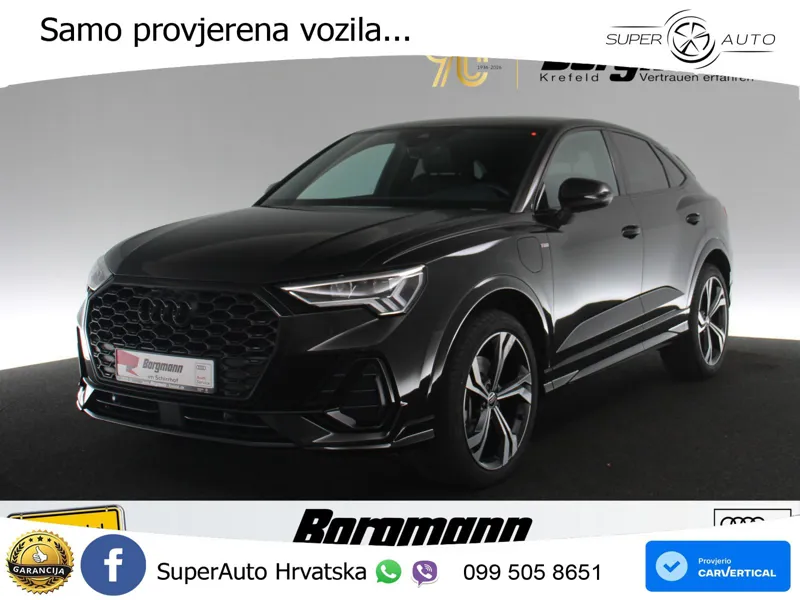 Audi Q3 Sportback 45 TFSIe (245 KS) S tronic S line LED+GR SJED+ACC