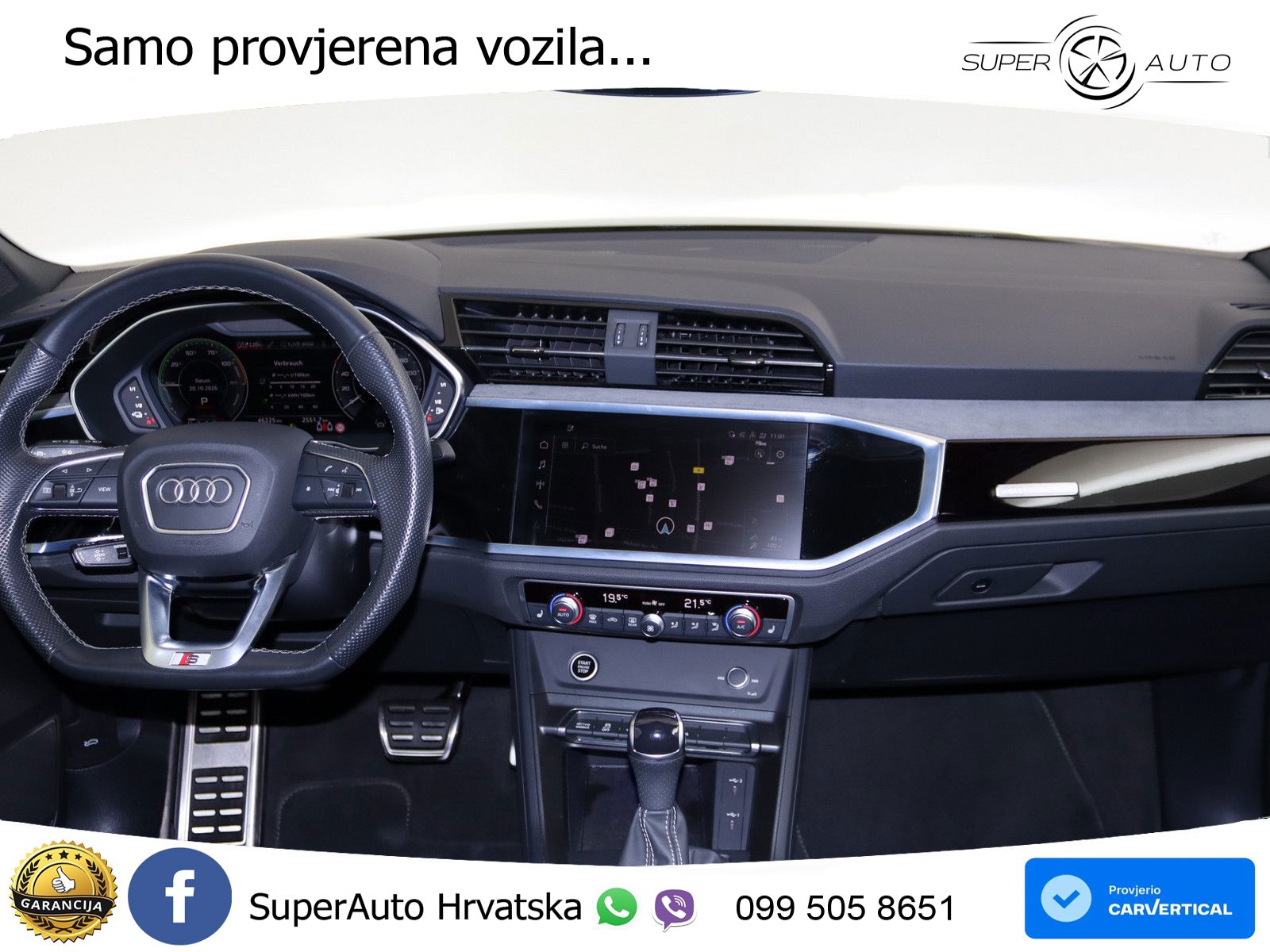 Audi Q3 Sportback 45 TFSIe (245 KS) S tronic S line LED+GR SJED+ACC