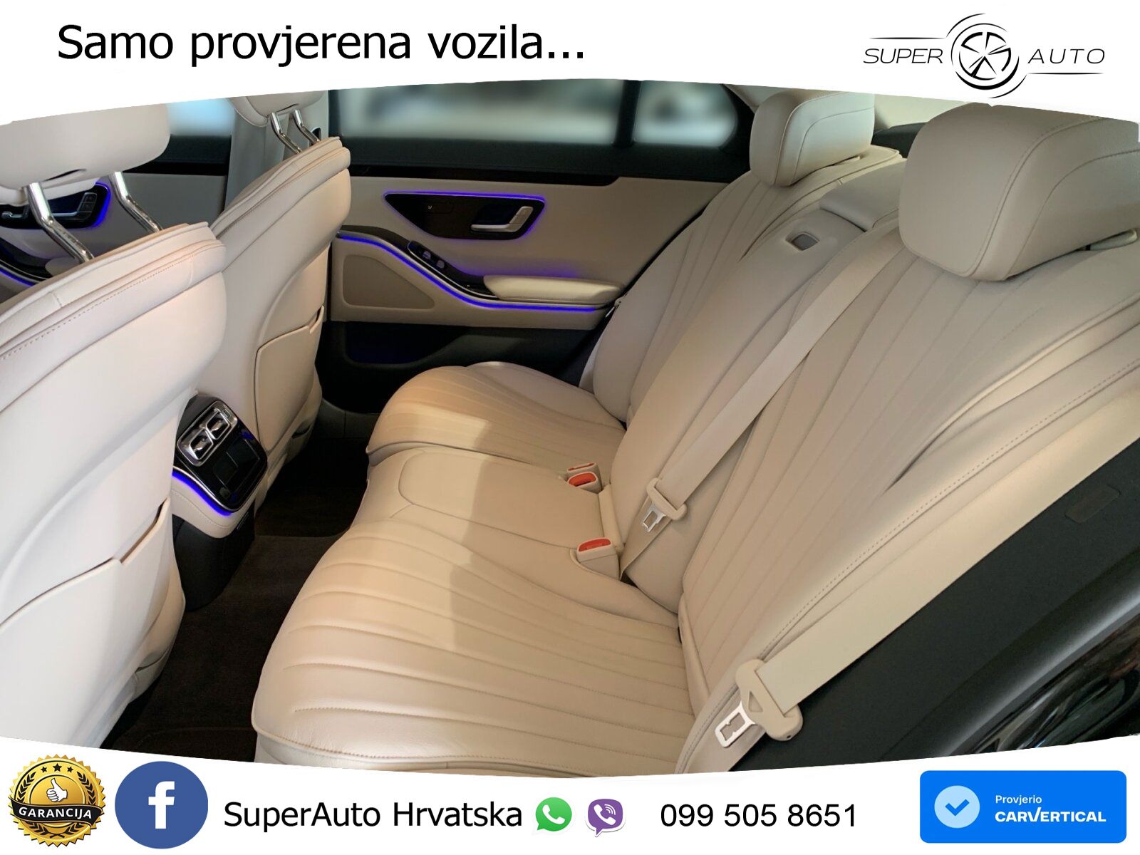 Mercedes S 350d (313 KS) EQ Boost 9G-TRONIC ZRAČNI+ACC+GR SJED+KAM+PANO