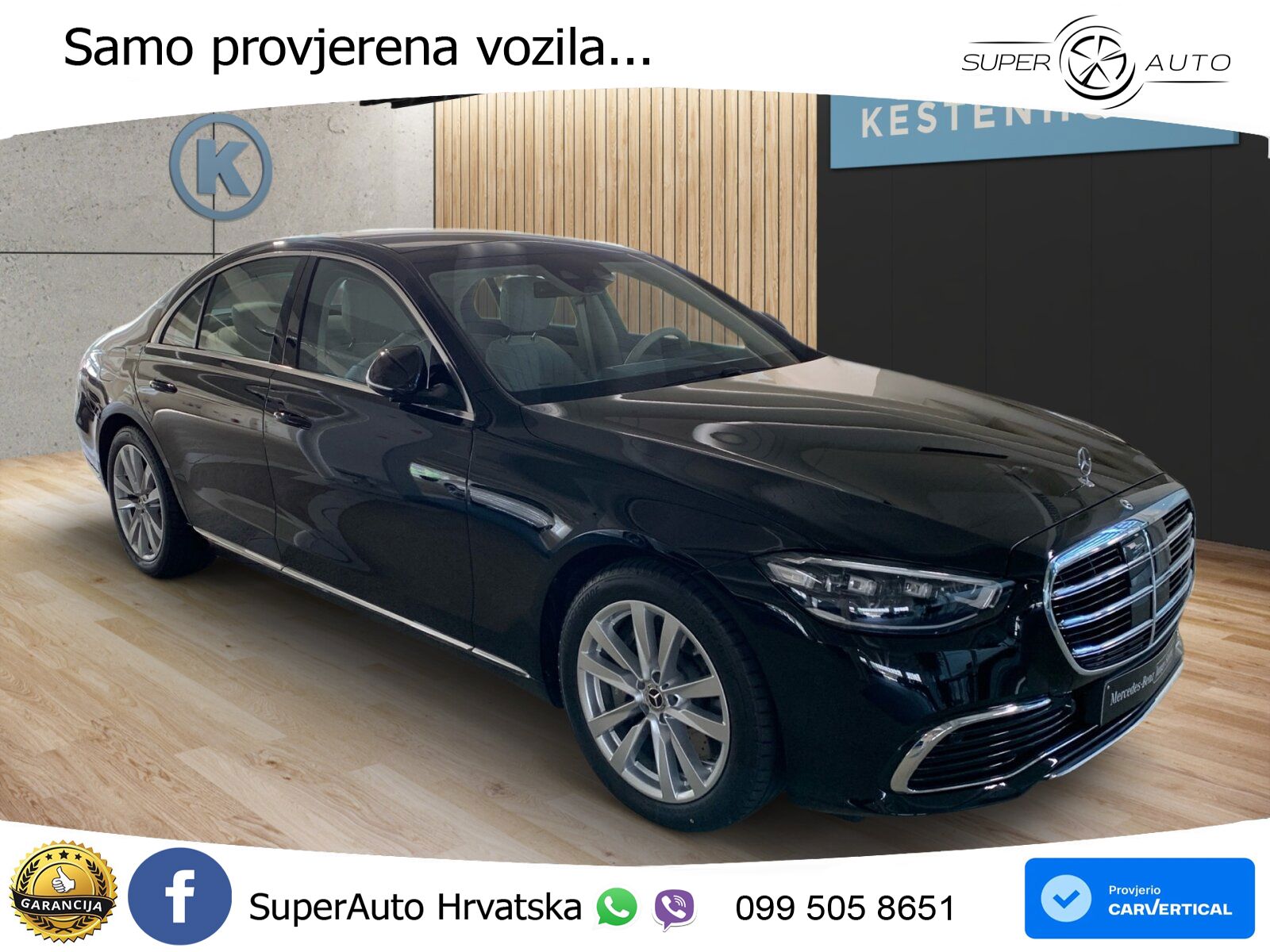 Mercedes S 350d (313 KS) EQ Boost 9G-TRONIC ZRAČNI+ACC+GR SJED+KAM+PANO