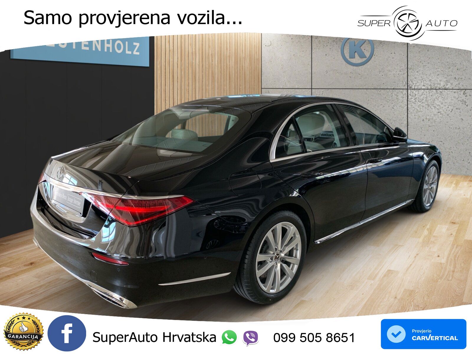 Mercedes S 350d (313 KS) EQ Boost 9G-TRONIC ZRAČNI+ACC+GR SJED+KAM+PANO