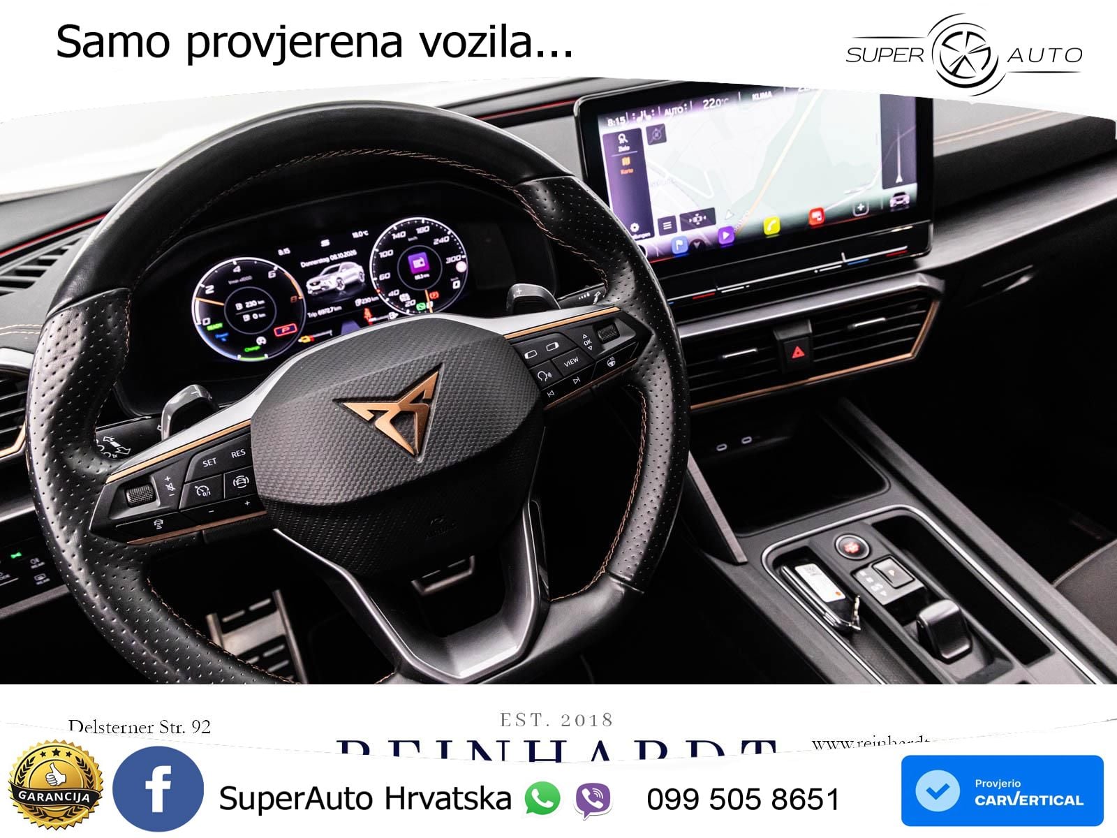 Cupra Formentor 1.4 TSI (245 KS) e-Hybrid DSG VZ LED+GR SJED+ACC