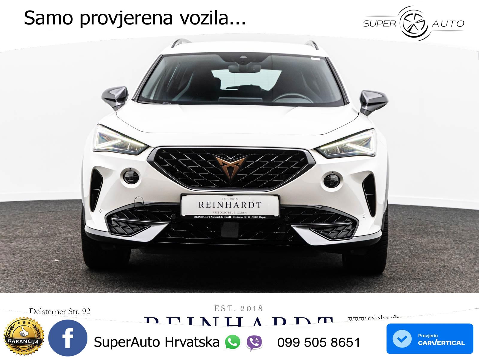 Cupra Formentor 1.4 TSI (245 KS) e-Hybrid DSG VZ LED+GR SJED+ACC