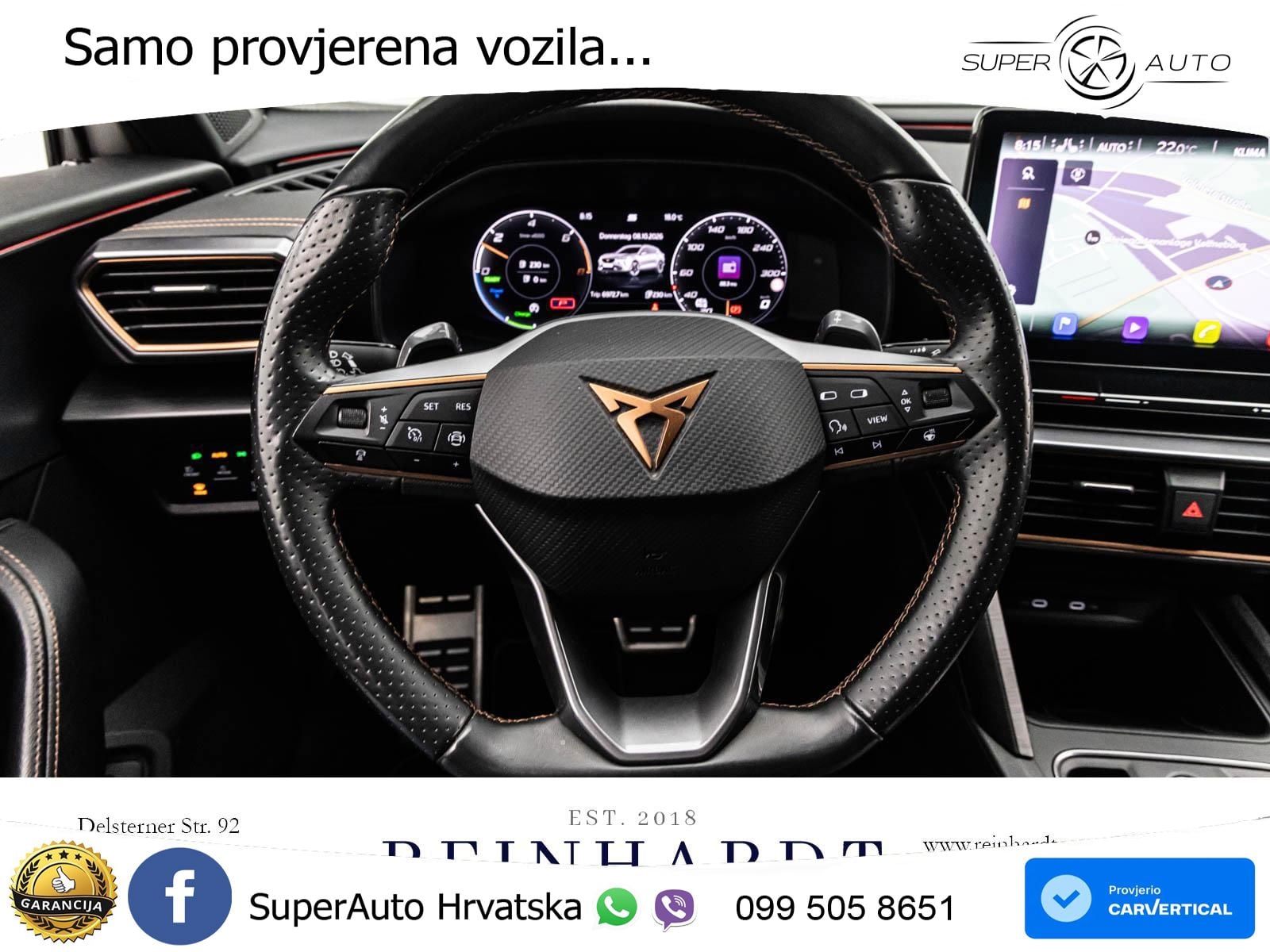Cupra Formentor 1.4 TSI (245 KS) e-Hybrid DSG VZ LED+GR SJED+ACC