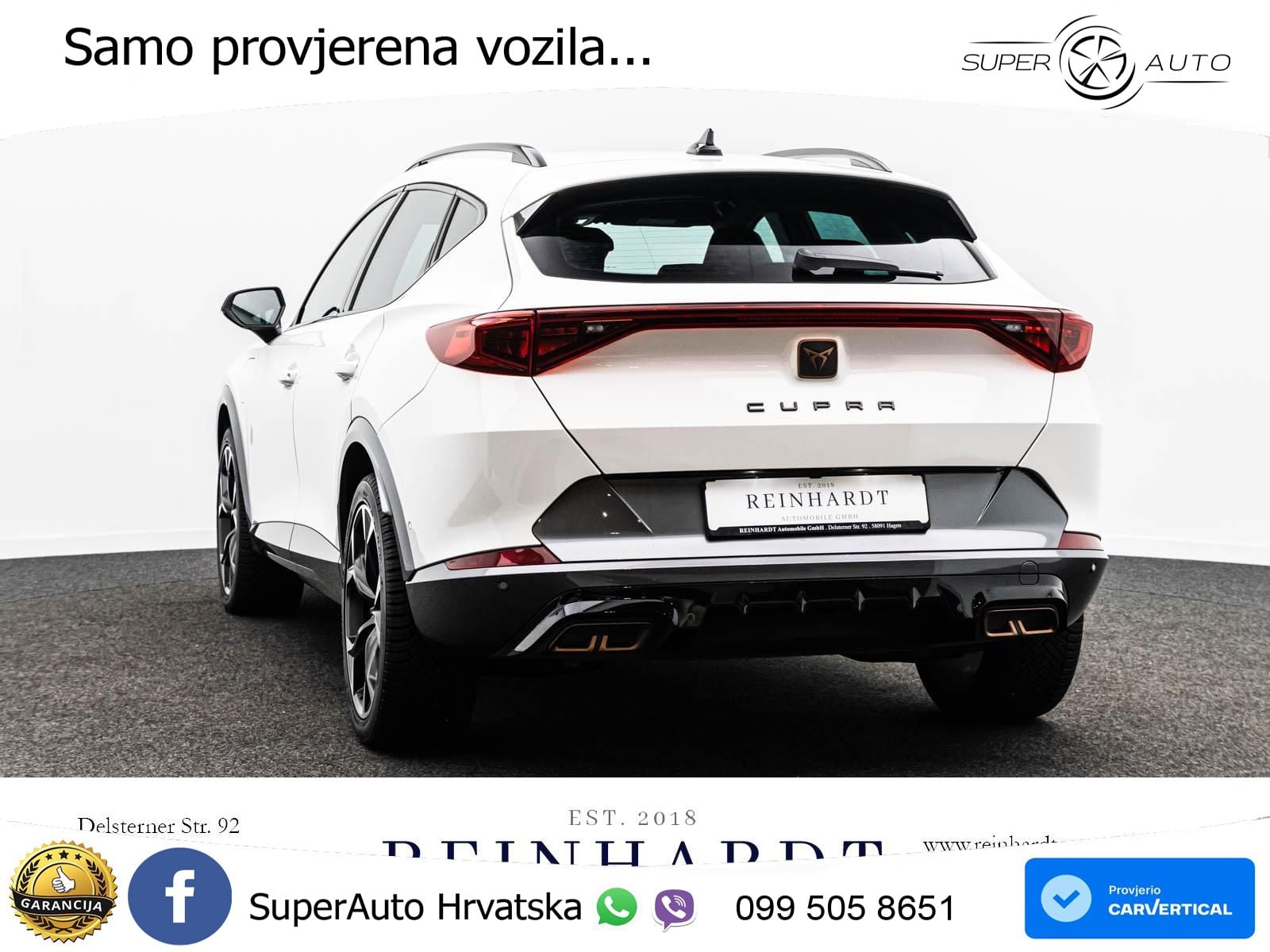 Cupra Formentor 1.4 TSI (245 KS) e-Hybrid DSG VZ LED+GR SJED+ACC