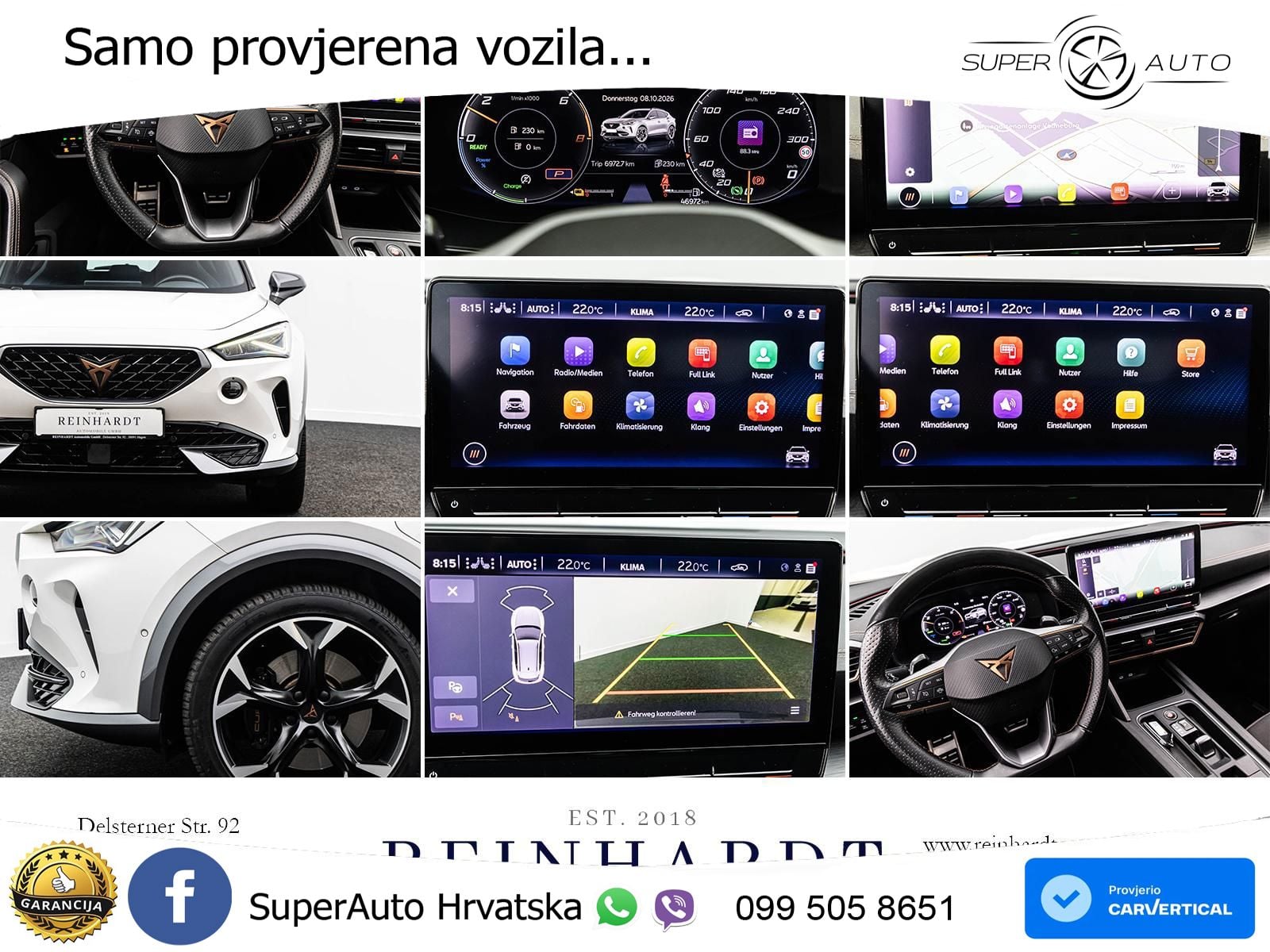 Cupra Formentor 1.4 TSI (245 KS) e-Hybrid DSG VZ LED+GR SJED+ACC