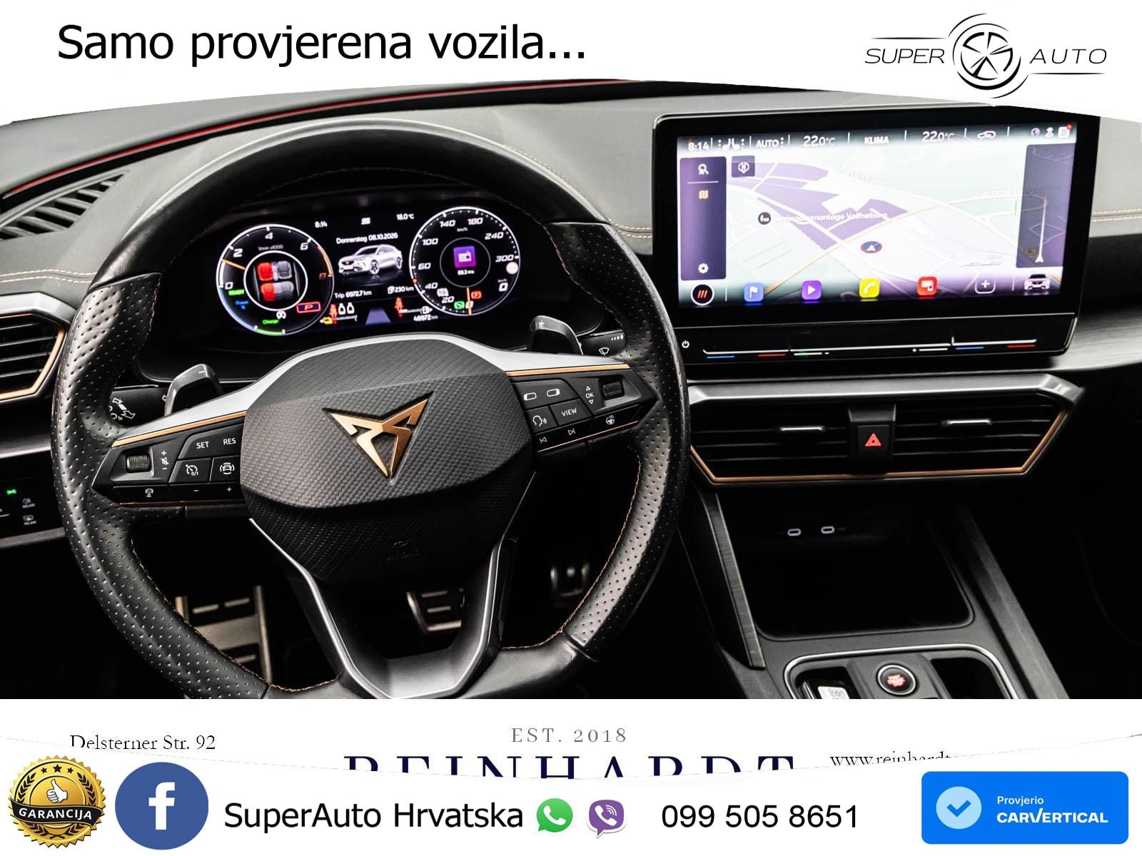 Cupra Formentor 1.4 TSI (245 KS) e-Hybrid DSG VZ LED+GR SJED+ACC