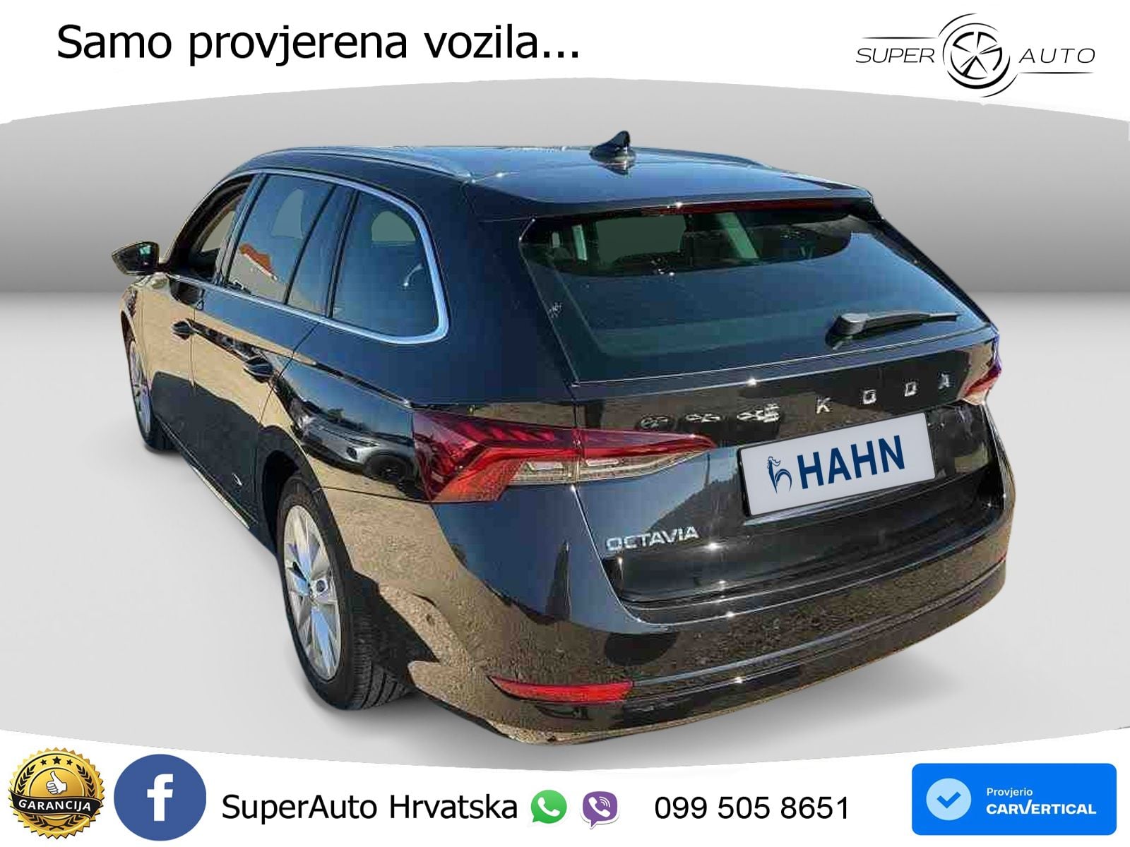 Škoda Octavia Combi 2.0 TDI (150 KS) DSG LED+GR SJED+ACC