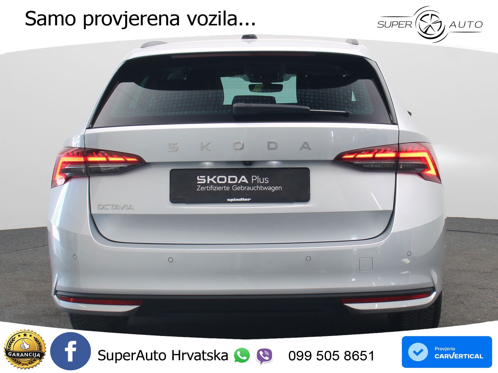Škoda Octavia Combi 2.0 TDI (150 KS) DSG LED+GR SJED+ACC