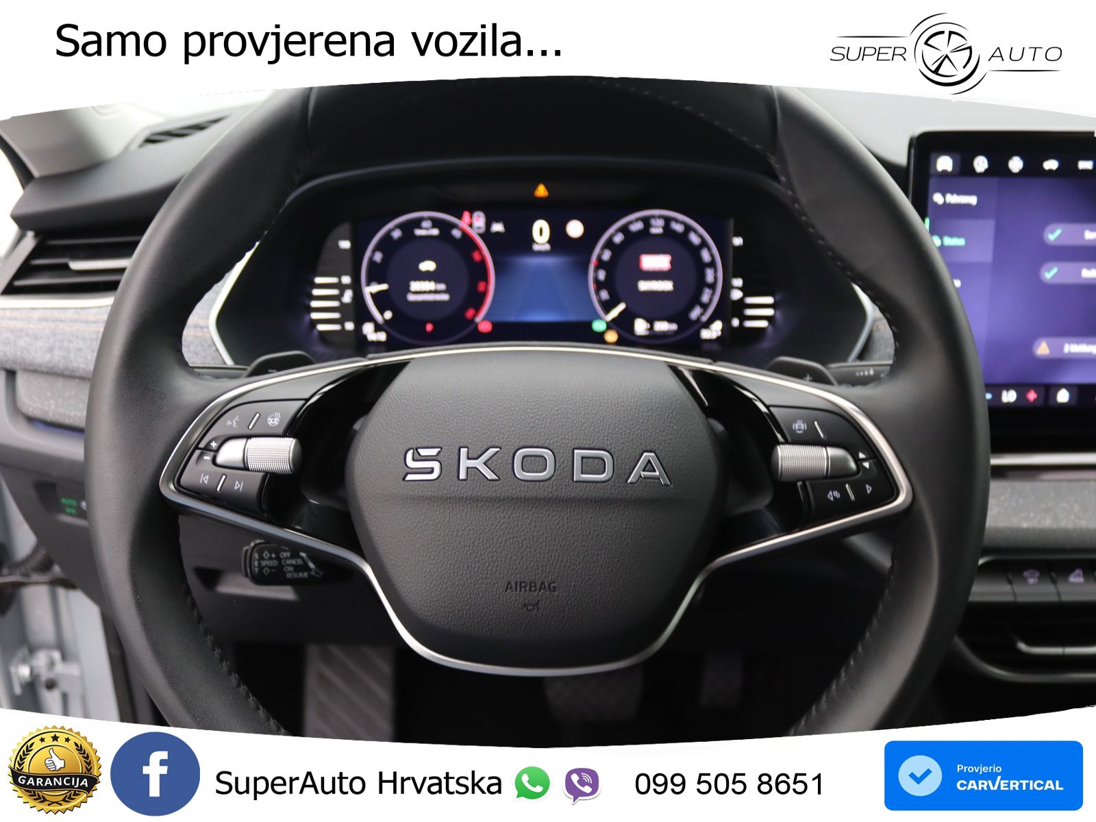Škoda Octavia Combi 2.0 TDI (150 KS) DSG LED+GR SJED+ACC