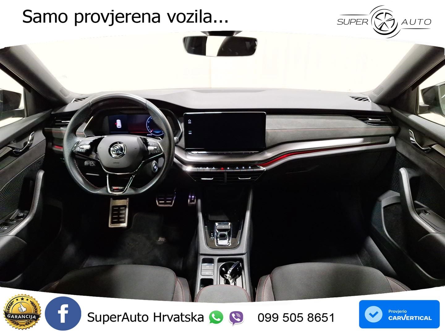 Škoda Octavia Combi RS 2.0 TDI (200 KS) DSG LED+GR SJED+ACC