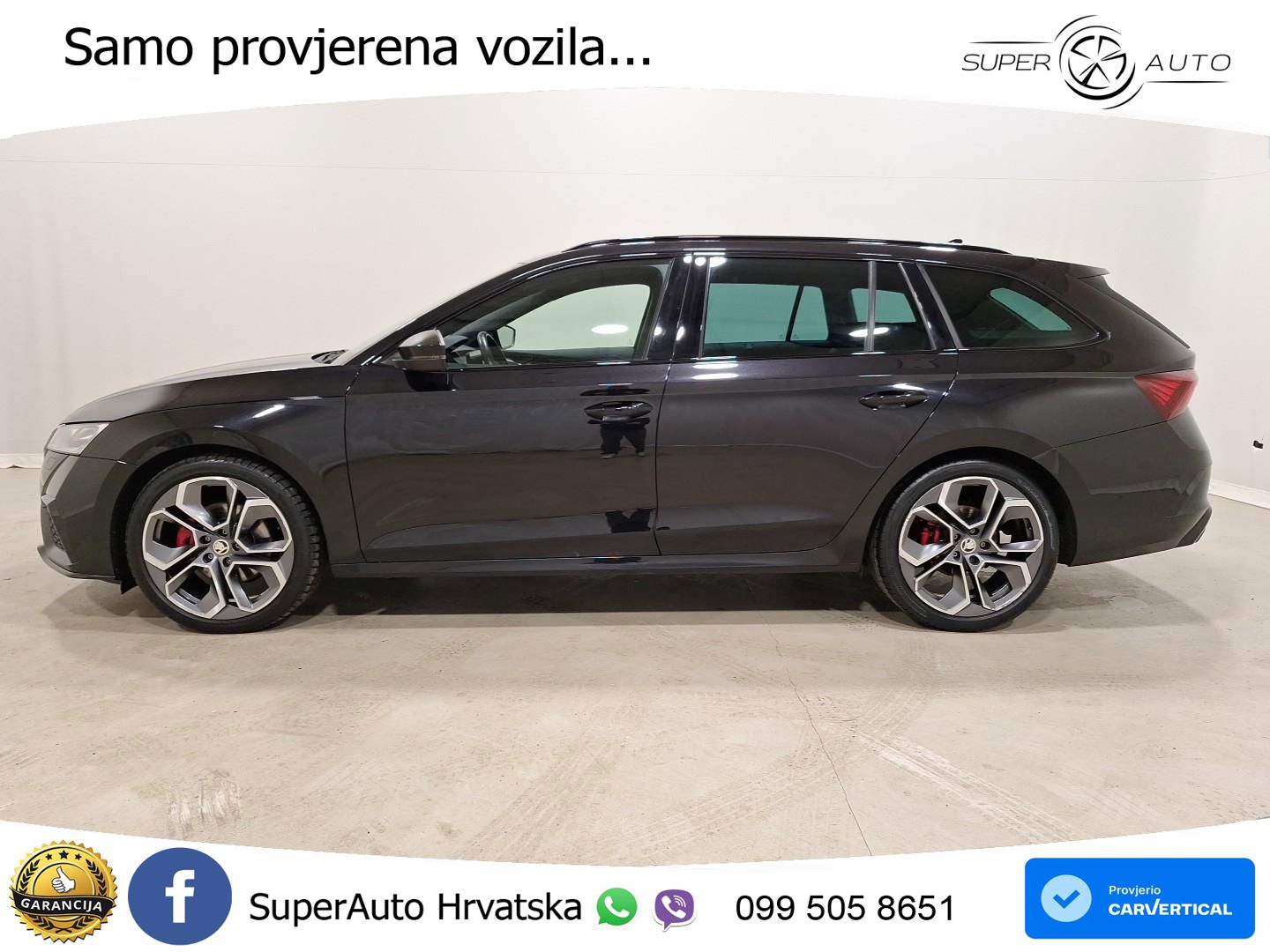 Škoda Octavia Combi RS 2.0 TDI (200 KS) DSG LED+GR SJED+ACC