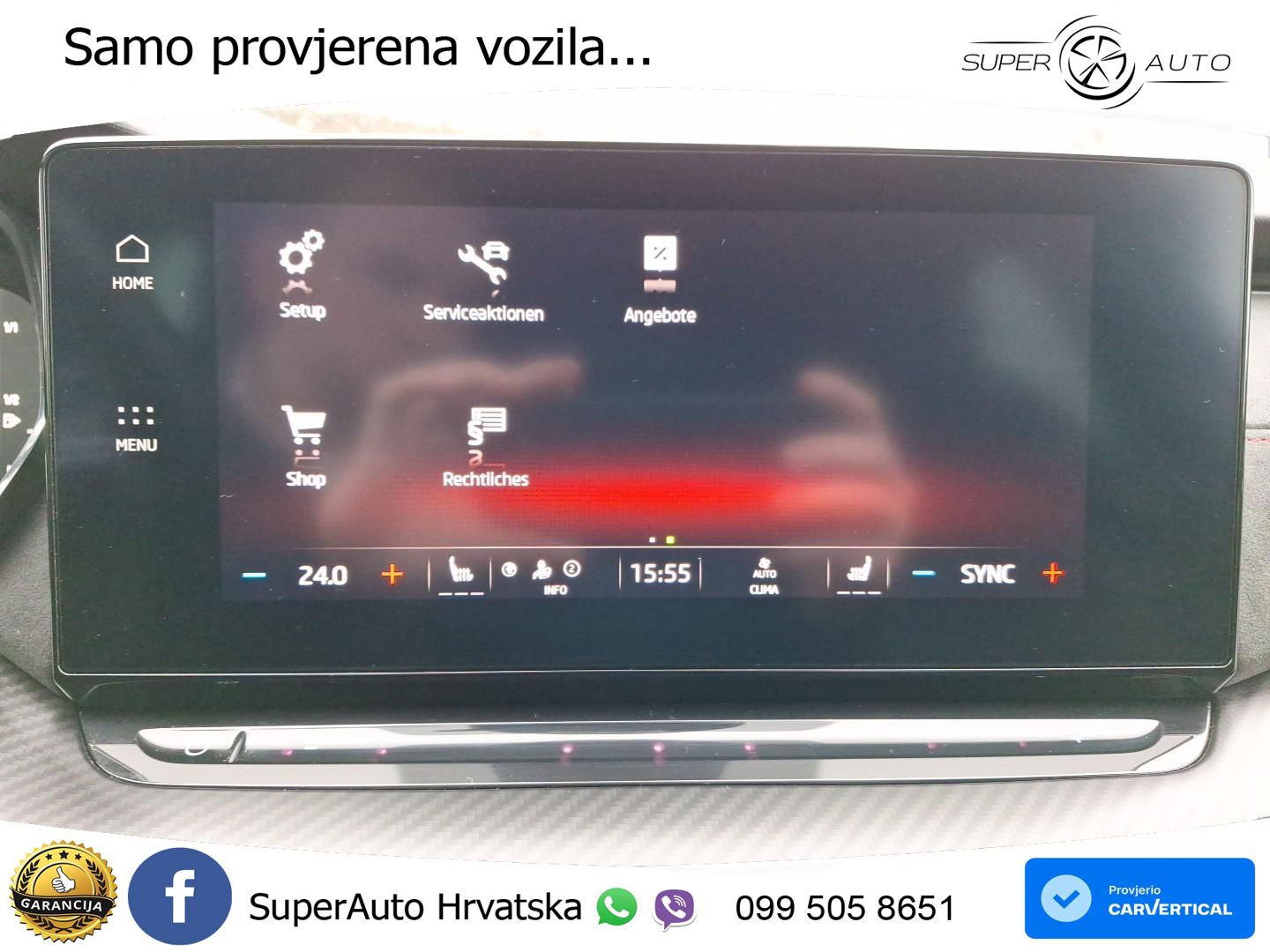 Škoda Octavia Combi RS 2.0 TDI (200 KS) DSG LED+GR SJED+ACC