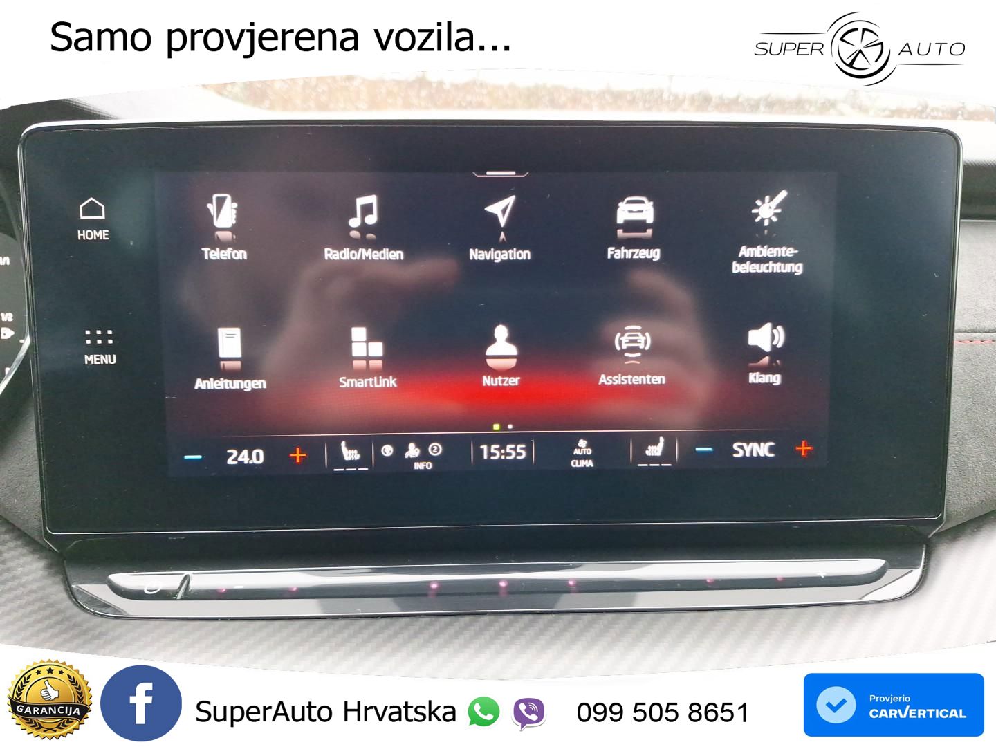 Škoda Octavia Combi RS 2.0 TDI (200 KS) DSG LED+GR SJED+ACC