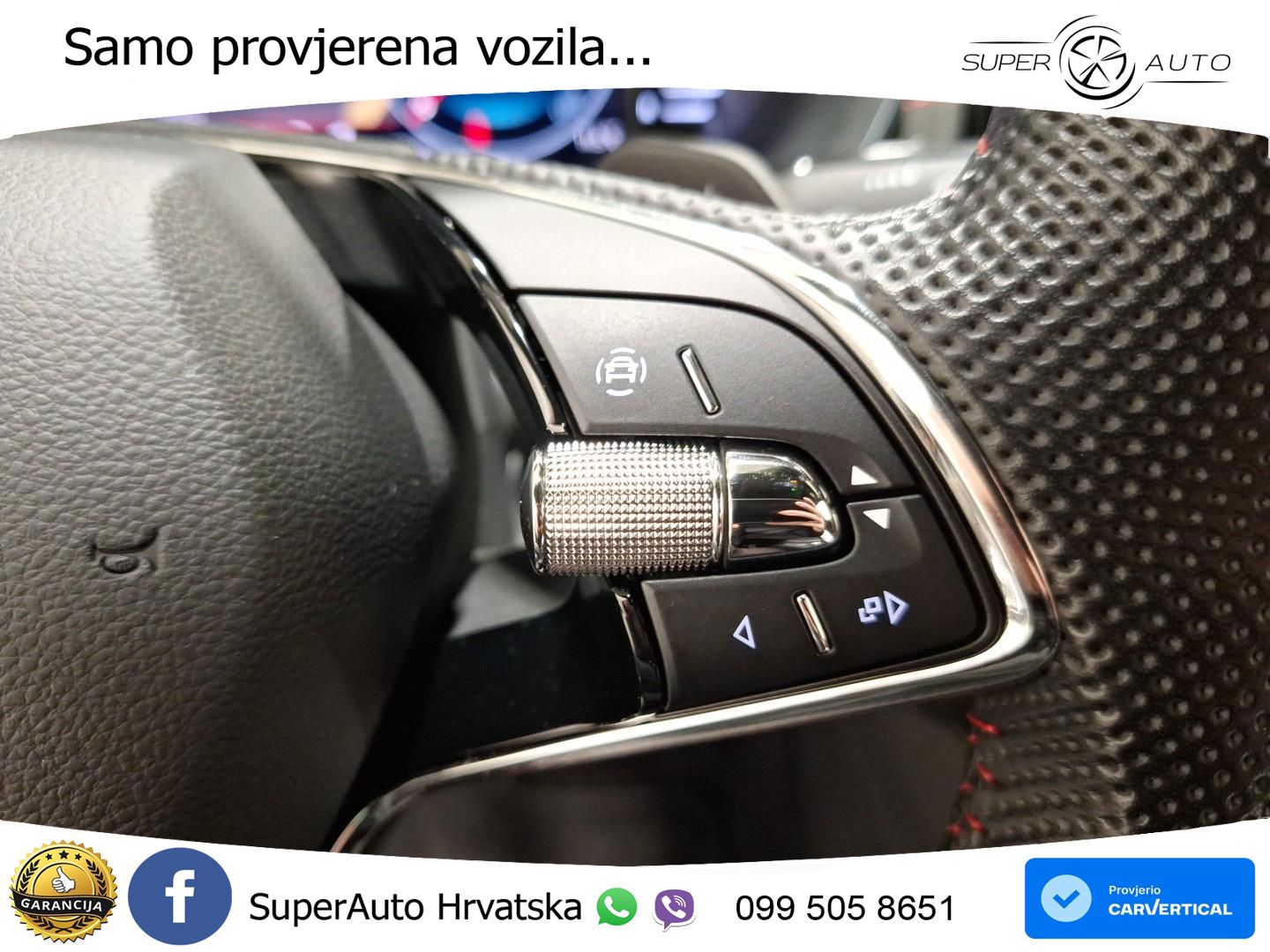 Škoda Octavia Combi RS 2.0 TDI (200 KS) DSG LED+GR SJED+ACC