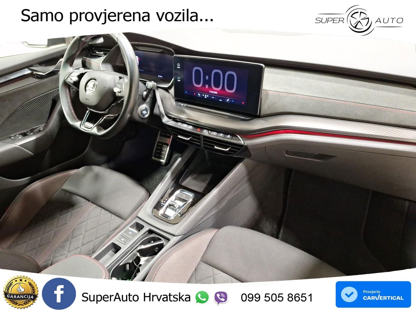 Škoda Octavia Combi RS 2.0 TDI (200 KS) DSG LED+GR SJED+ACC