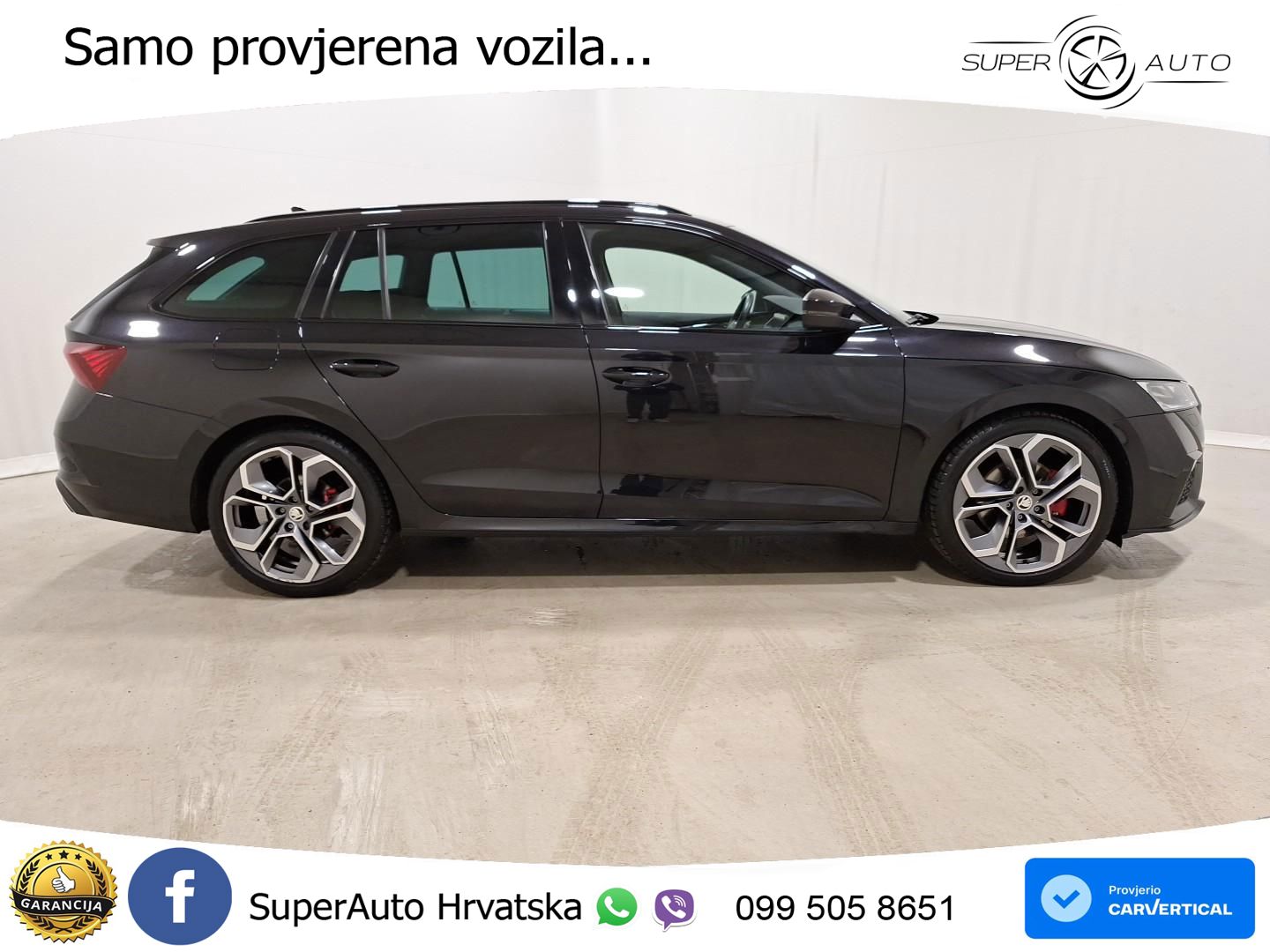 Škoda Octavia Combi RS 2.0 TDI (200 KS) DSG LED+GR SJED+ACC