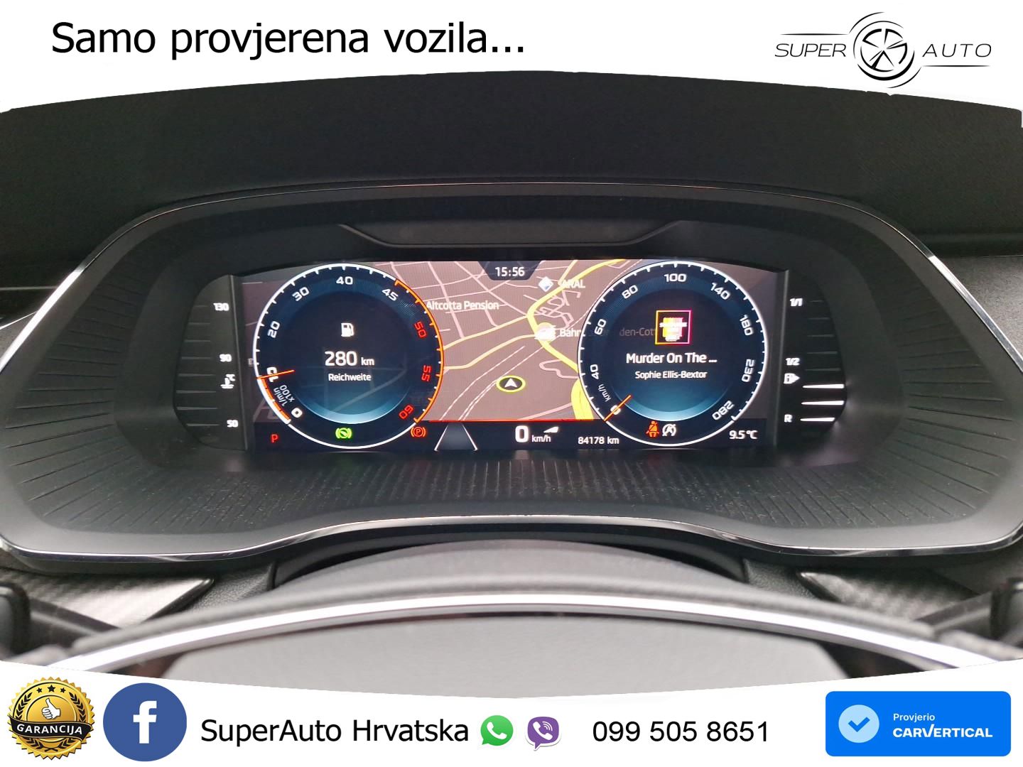 Škoda Octavia Combi RS 2.0 TDI (200 KS) DSG LED+GR SJED+ACC