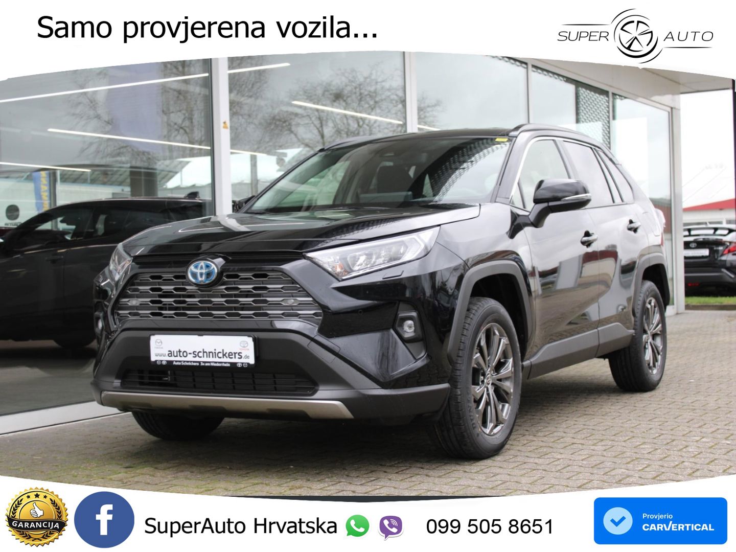 Toyota RAV4 2.5 (222 KS) Hybrid AWD-i eCVT LED+GR SJED+ACC