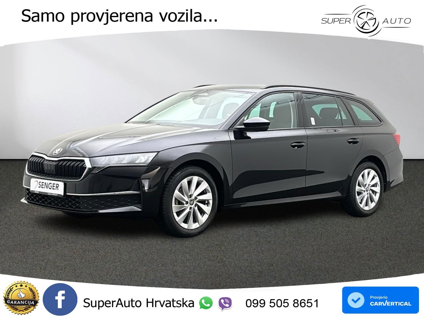 Škoda Octavia Combi 2.0 TDI (150 KS) DSG Selection LED+GR SJED+ACC