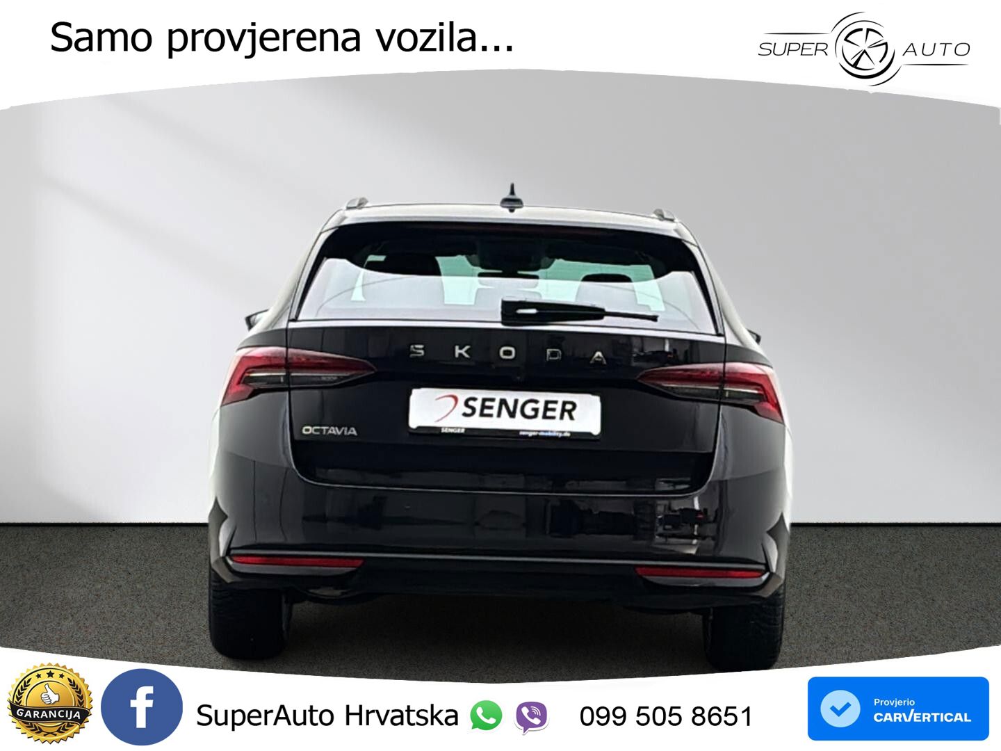 Škoda Octavia Combi 2.0 TDI (150 KS) DSG Selection LED+GR SJED+ACC